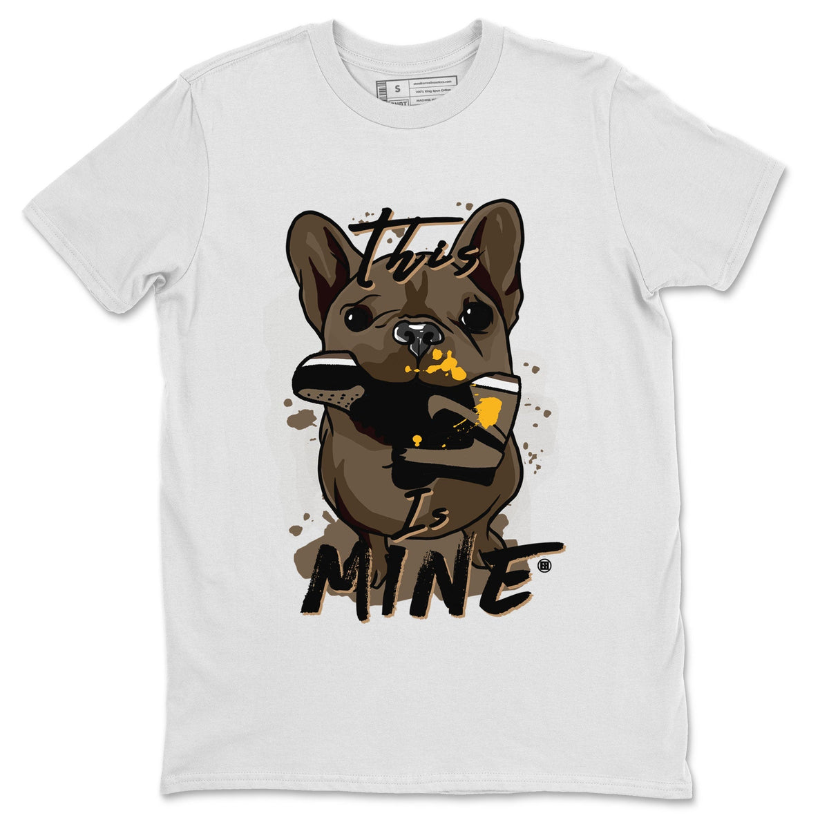 Jordan 1s Palomino shirt to match jordans This Is Mine Streetwear Sneaker Shirt Air Jordan 1 Palomino Drip Gear Zone Sneaker Matching Clothing Unisex White 2 T-Shirt