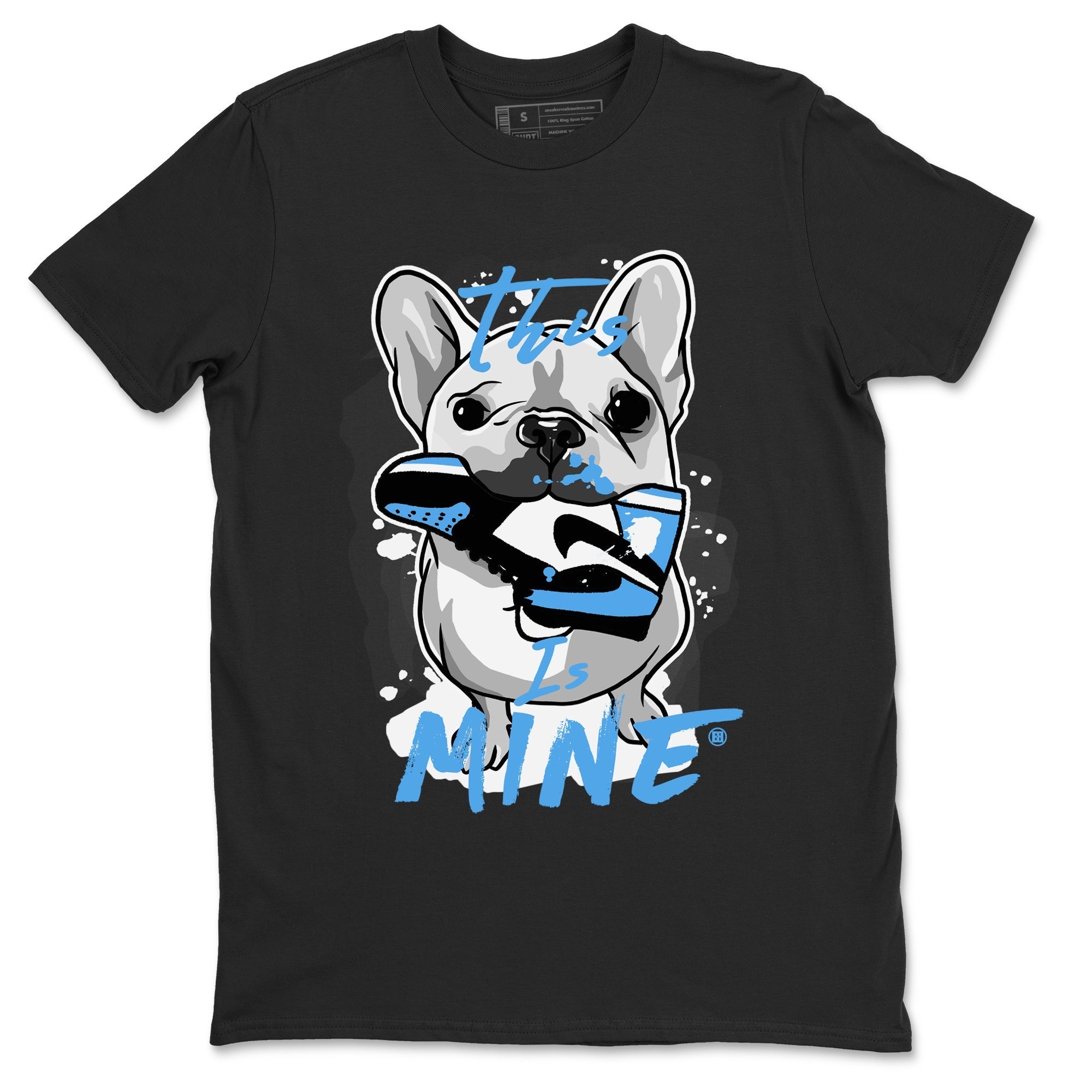 Air Jordan 1 Retro High OG UNC Toe Shirt to match Jordans This Is Mine Streetwear Sneaker Shirt AJ1 UNC Toe Tee Crew Neck T-Shirts Black 2