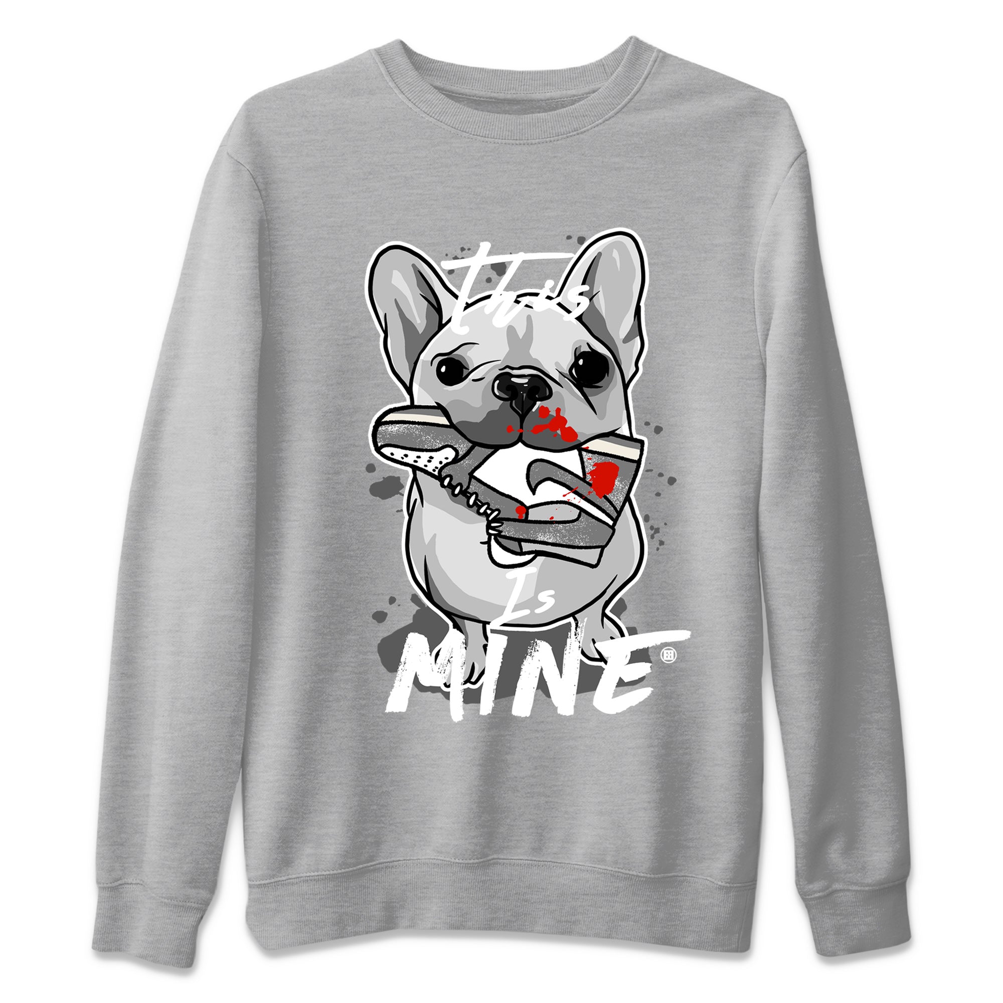 Air Jordan 1 Washed Heritage Sneaker Match Tees This Is Mine Streetwear Sneaker Shirt Air Jordan 1 Washed Heritage T-Shirt Unisex Shirts Heather Grey 2