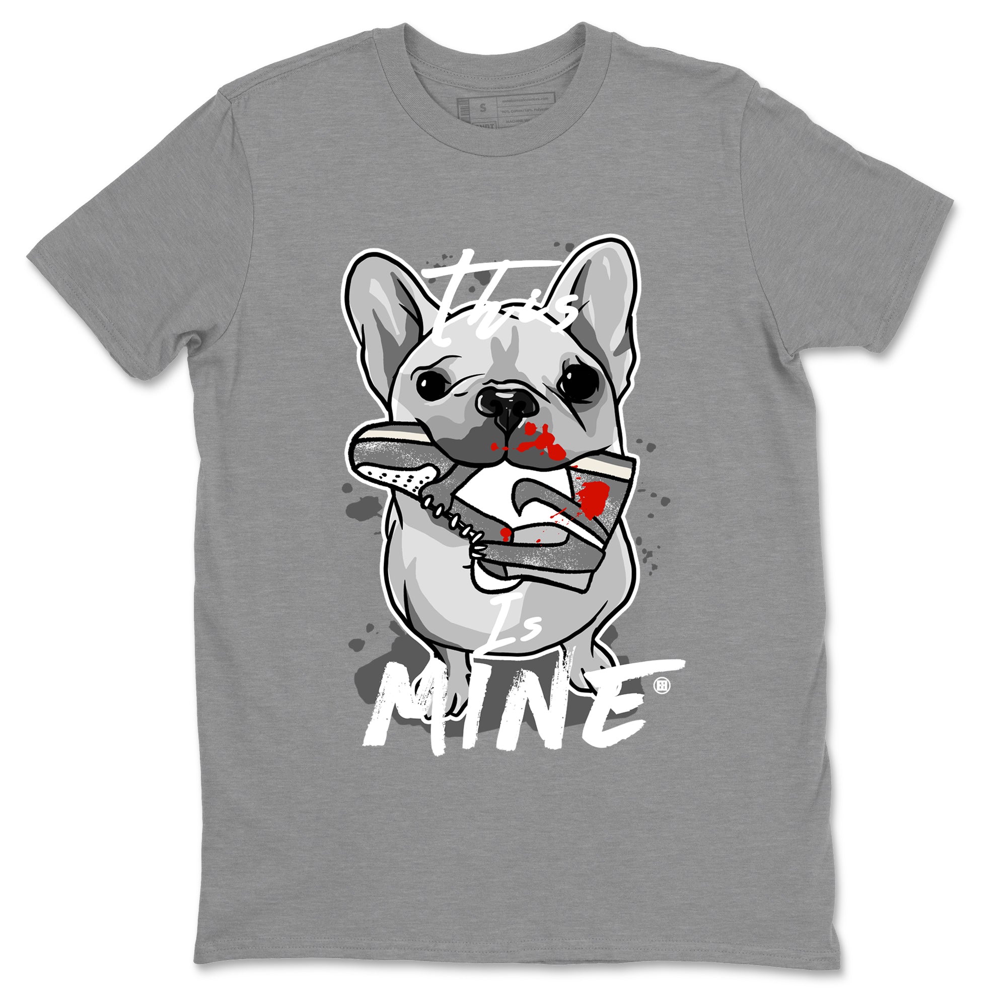 Air Jordan 1 Washed Heritage Sneaker Match Tees This Is Mine Streetwear Sneaker Shirt Air Jordan 1 Washed Heritage T-Shirt Unisex Shirts Heather Grey 2