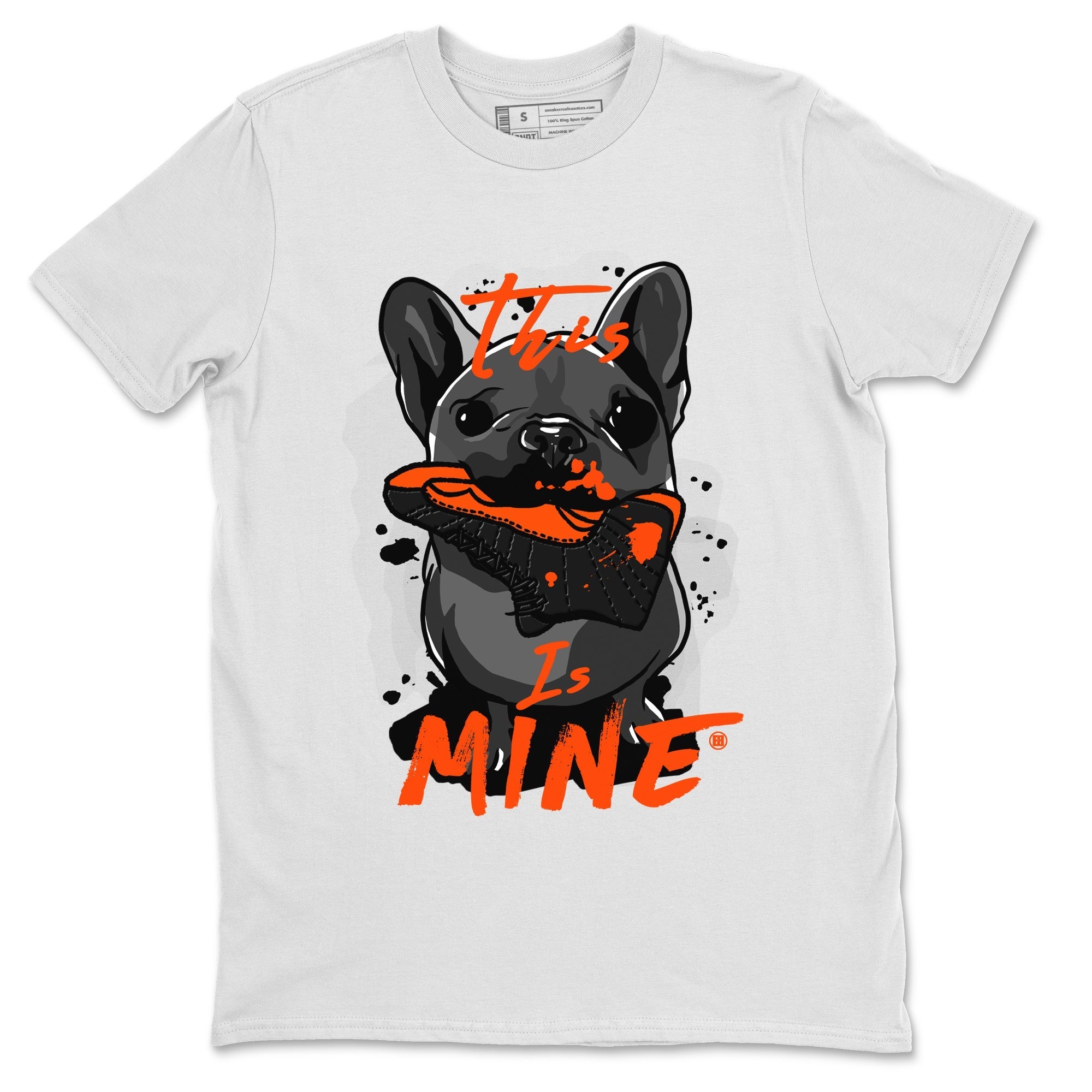 Air Jordan 12 Brilliant Orange Sneaker Match Tees This Is Mine Streetwear Sneaker Shirt 12s Brilliant Orange Tee Unisex Shirts White 2