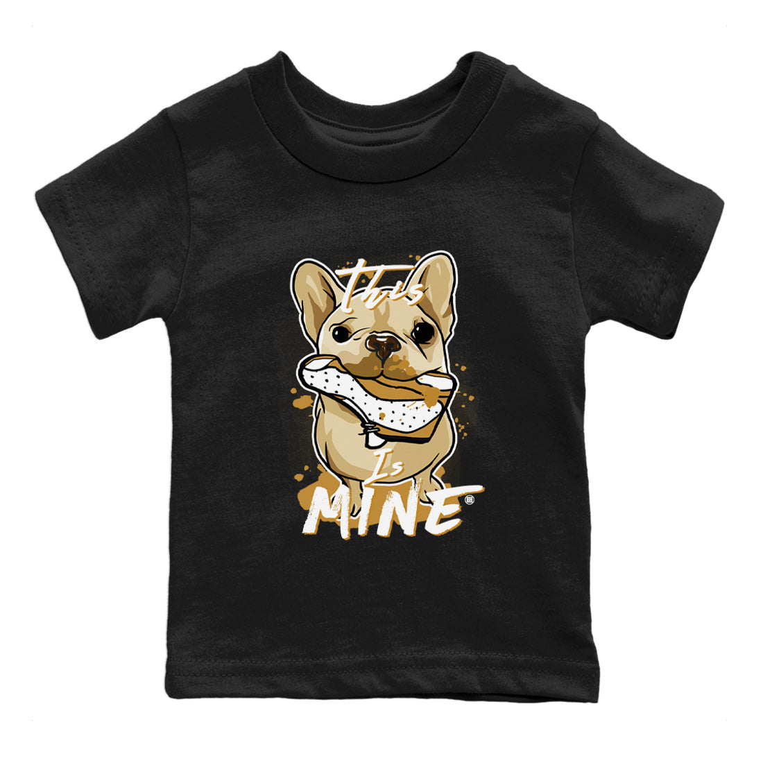 Jordan Retro 13 Wheat Sneaker Matching Tee This Is Mine Streetwear Sneaker Shirt Air Jordan 13 Wheat Sneaker Release Tees Kids Shirts Black 2