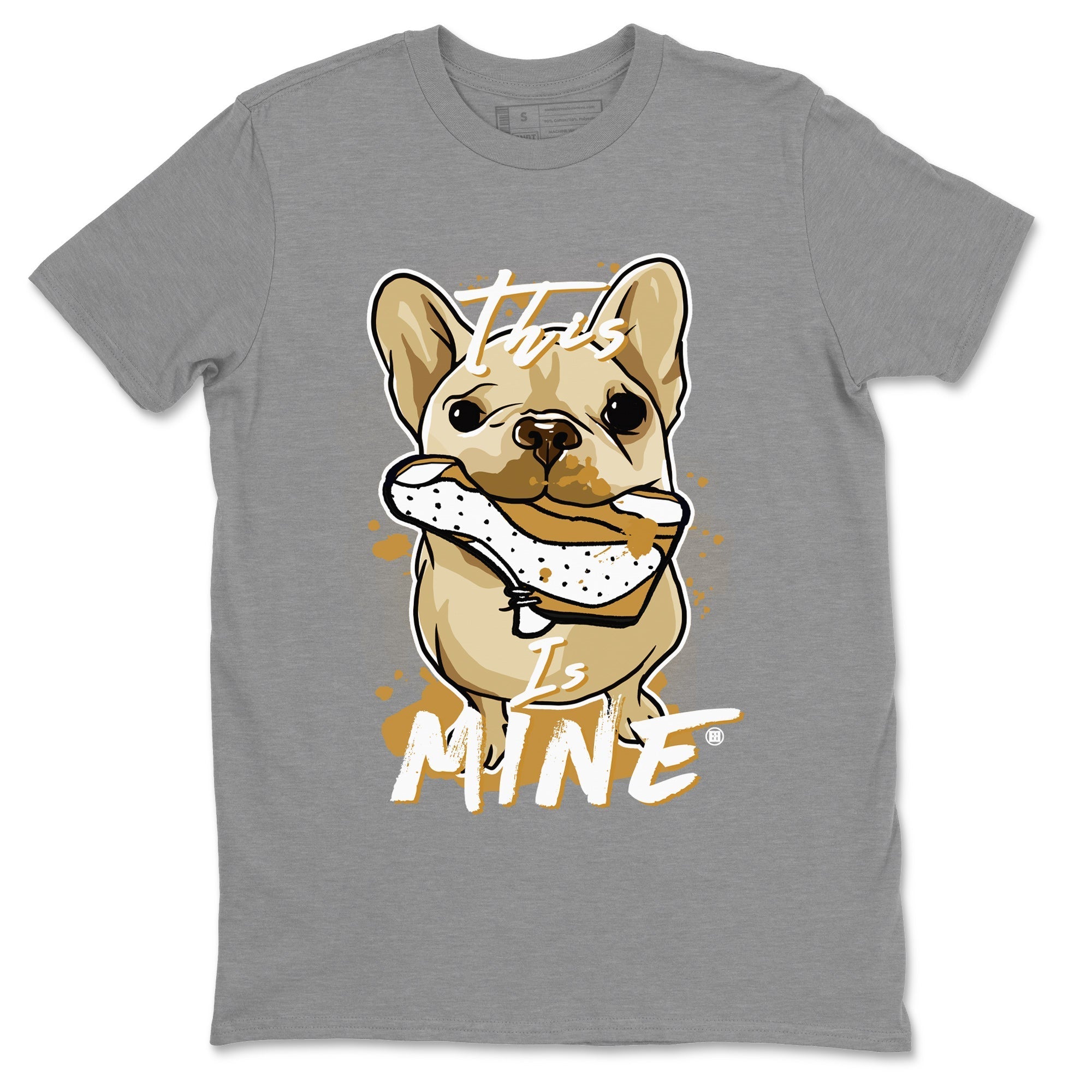 Jordan Retro 13 Wheat Sneaker Matching Tee This Is Mine Streetwear Sneaker Shirt Air Jordan 13 Wheat Sneaker Release Tees Unisex Shirts Heather Grey 2