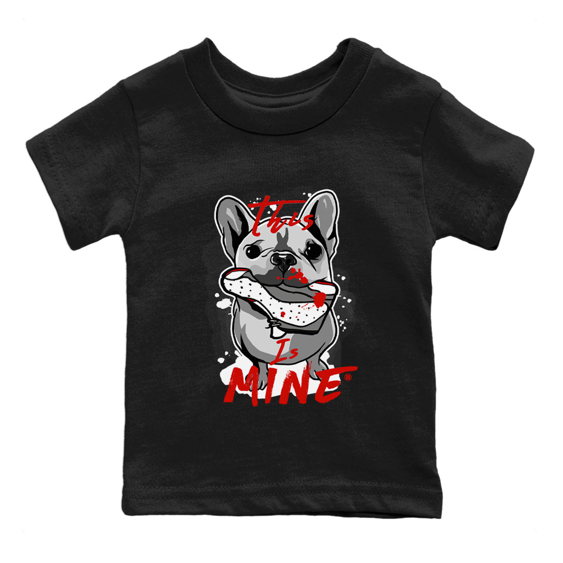 Air Jordan 13 Wolf Grey This Is Mine Baby and Kids Streetwear Sneaker Shirt Air Jordan 13 Wolf Grey Kids Streetwear Sneaker Shirt Washing and Care Tip