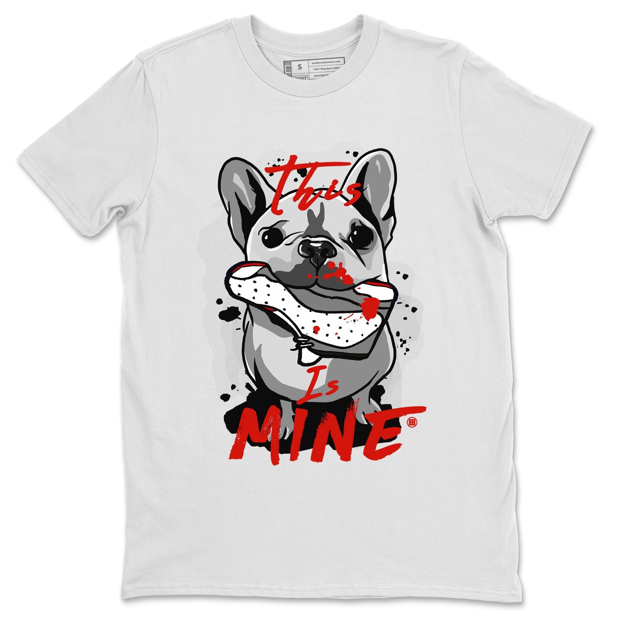 Air Jordan 13 Wolf Grey Sneaker Match Tees This Is Mine Streetwear Sneaker Shirt Air Jordan 13 Retro Wolf Grey T-Shirt Unisex Shirts White 2