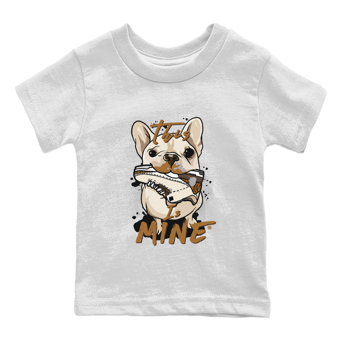 Air Jordan 3 Palomino Sneaker Match Tees This Is Mine Streetwear Sneaker Shirt Jordan 3 Palomino Sneaker Release Tees Kids Shirts White 2