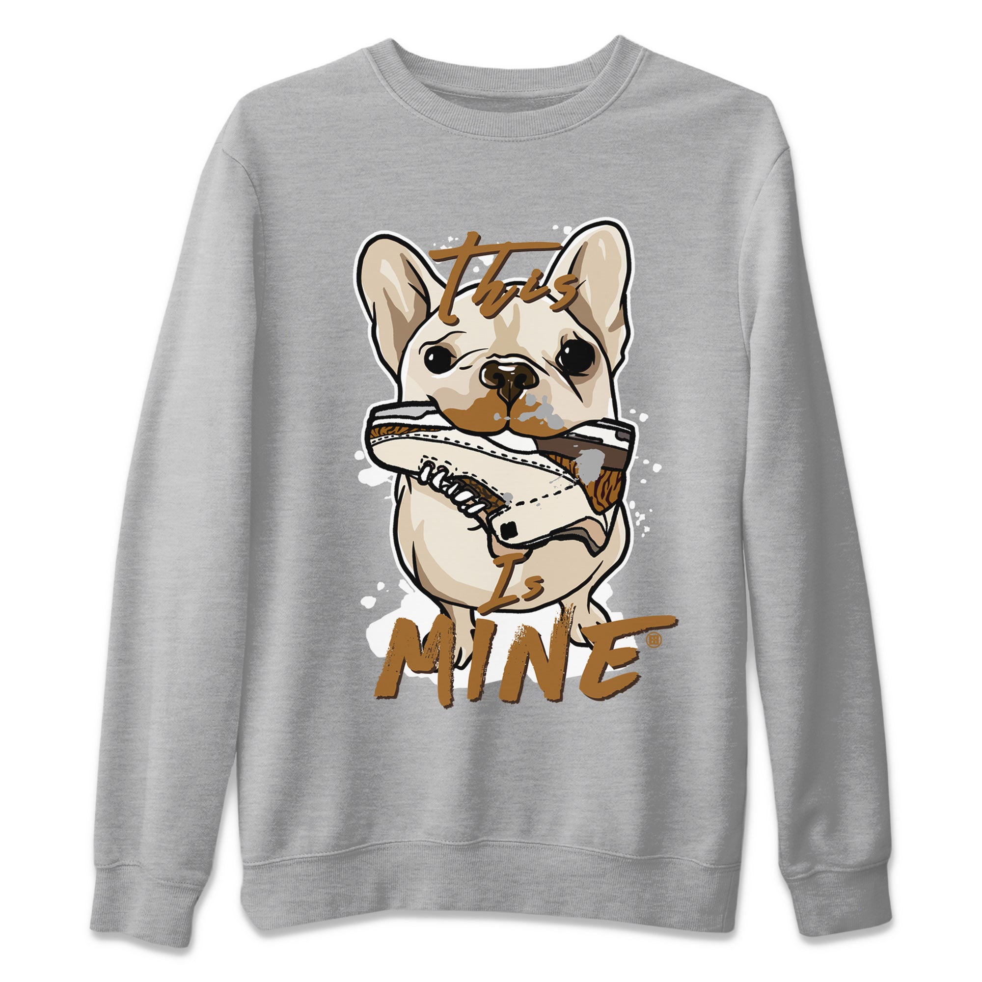 Air Jordan 3 Palomino Sneaker Match Tees This Is Mine Streetwear Sneaker Shirt Jordan 3 Palomino Sneaker Release Tees Unisex Shirts Heather Grey 2