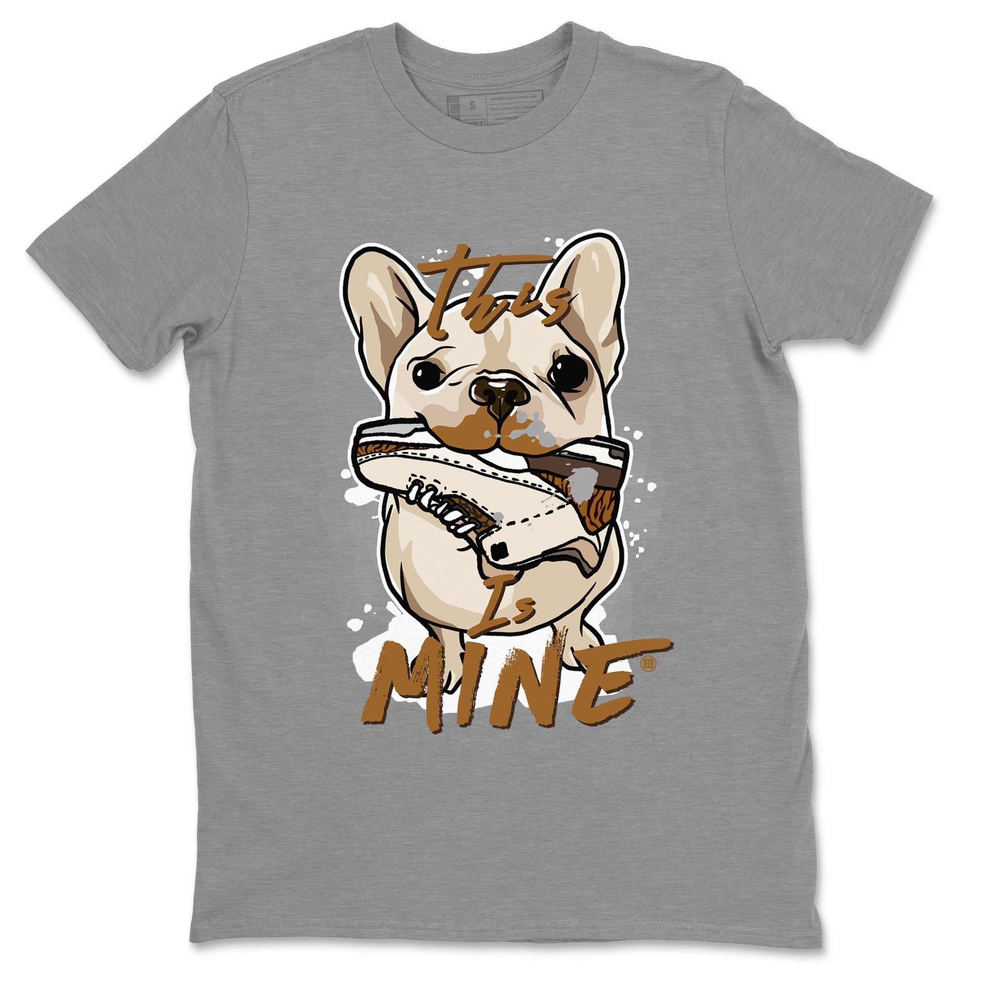Air Jordan 3 Palomino Sneaker Match Tees This Is Mine Streetwear Sneaker Shirt Jordan 3 Palomino Sneaker Release Tees Unisex Shirts Heather Grey 2
