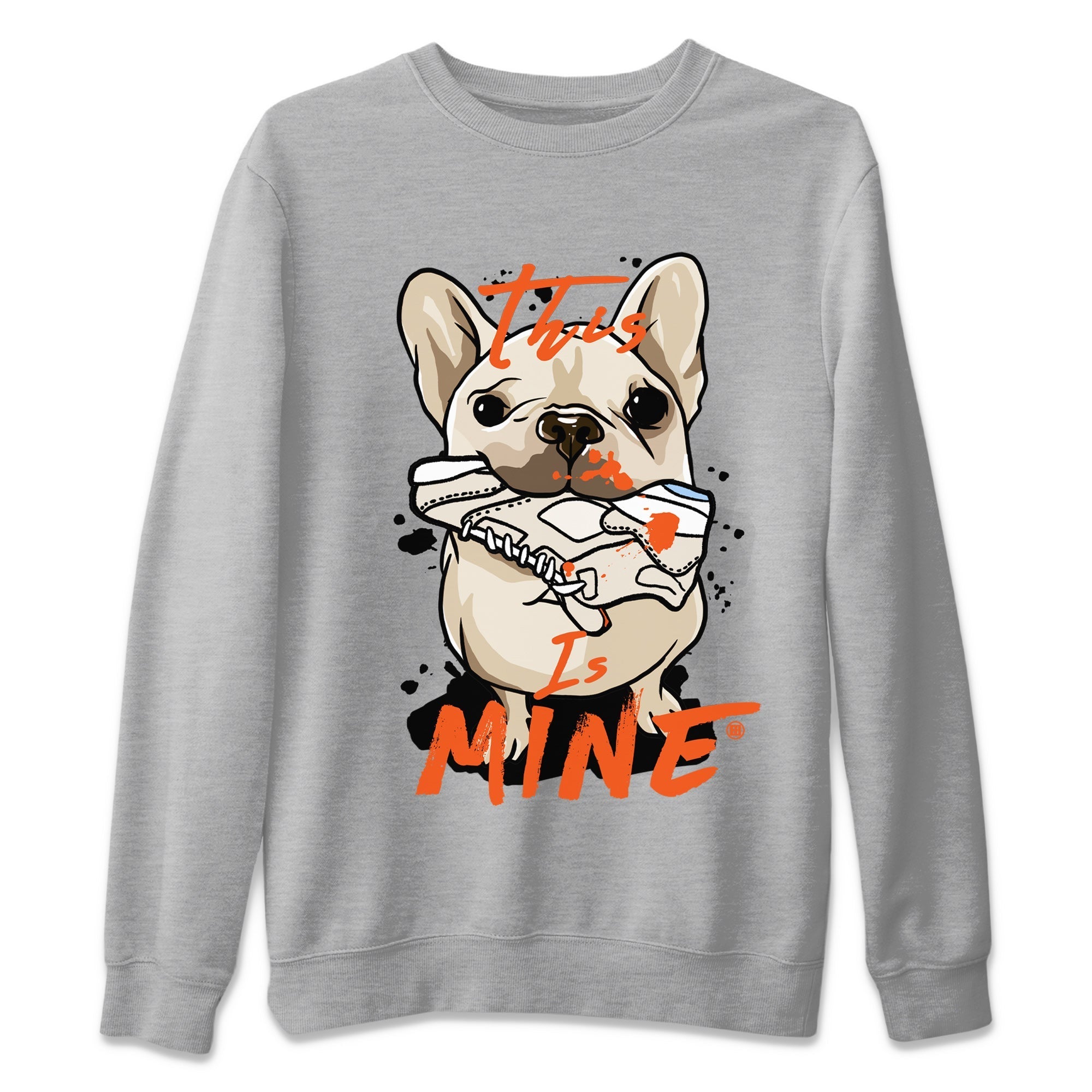 Air Jordan 5 Craft Sneaker Match Tees This Is Mine Streetwear Sneaker Shirt 5s Craft Shirt Unisex Shirts Heather Grey 2