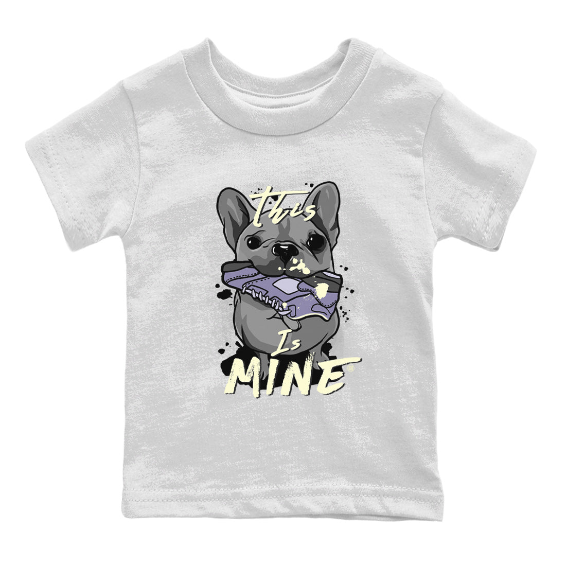 Air Jordan 5 Indigo Haze Sneaker Match Tees This Is Mine 5s Indigo Haze Shirts Sneaker Release Tees Kids Shirts White 2