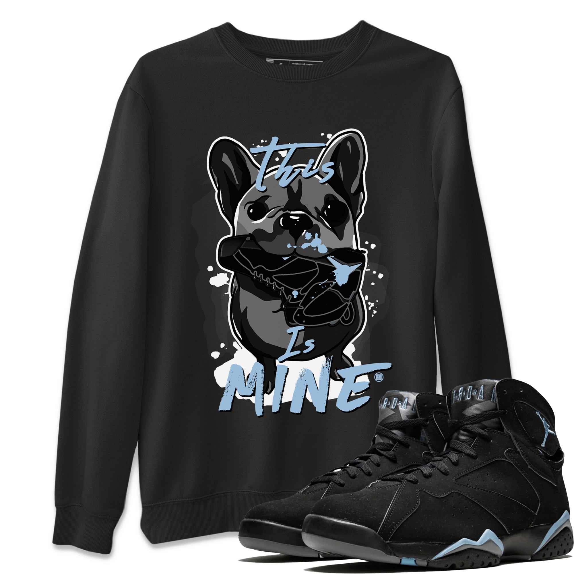 7s Chambray Sneaker Match Tees This Is Mine Streetwear Sneaker Shirt Air Jordan 7 Chambray Sneaker Release Tees Unisex Shirts Black 1