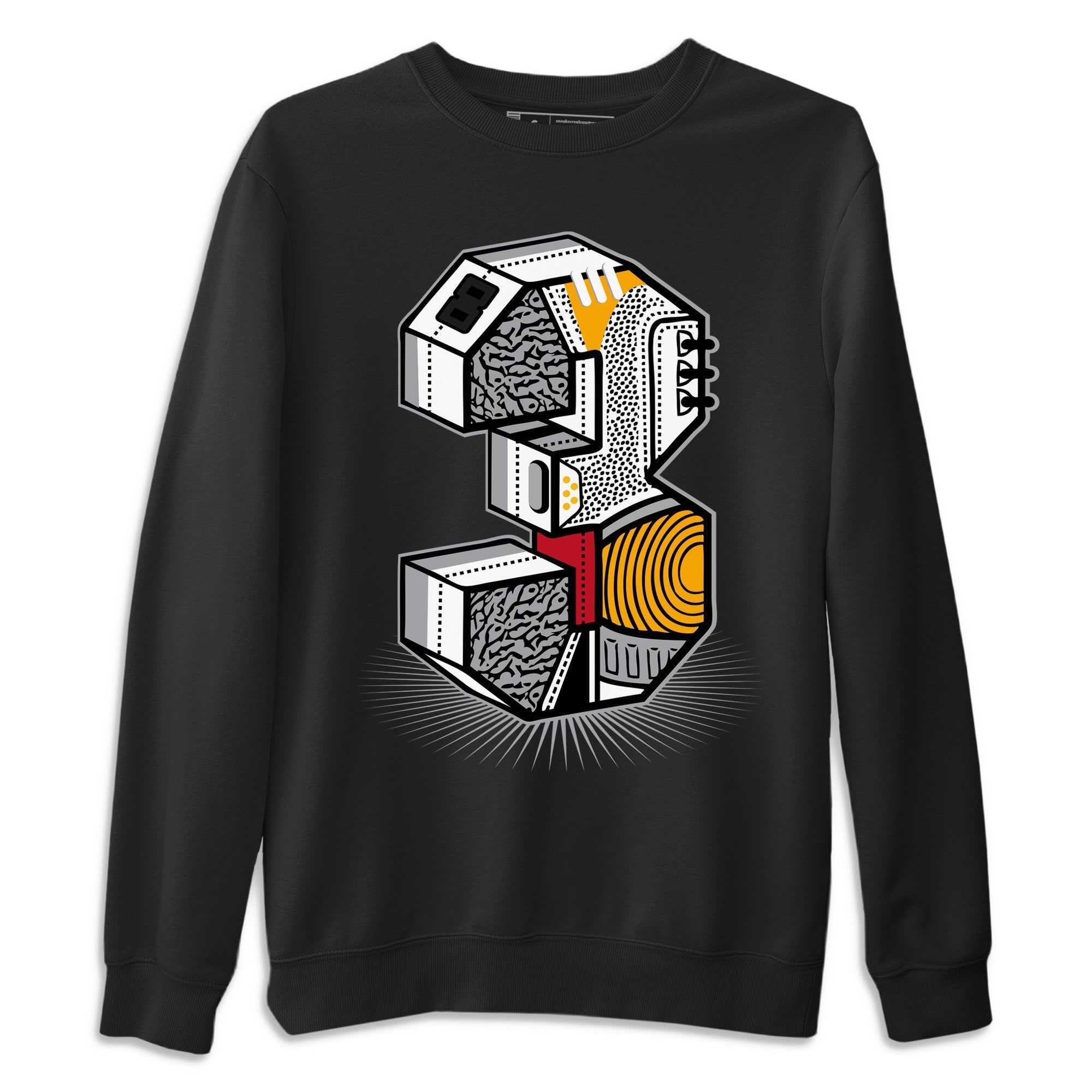 Jordan 3 Cool Grey Shirt To Match Jordans Three Statue Sneaker Tees Jordan 3 Cool Grey Drip Gear Zone Sneaker Matching Clothing Unisex Shirts