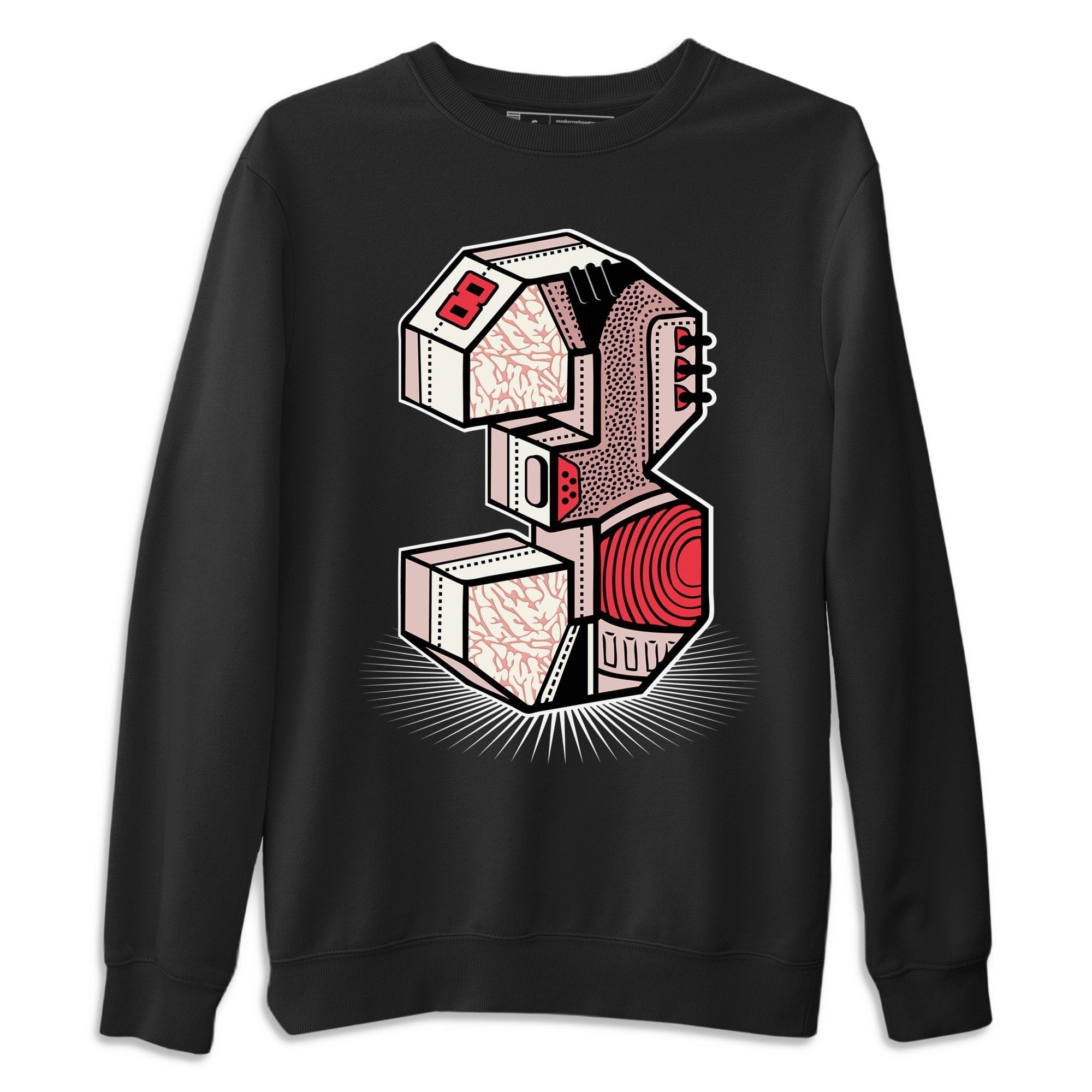 Jordan 3 Rust Pink Shirt To Match Jordans Three Statue Sneaker Tees Jordan 3 Rust Pink Drip Gear Zone Sneaker Matching Clothing Unisex Shirts