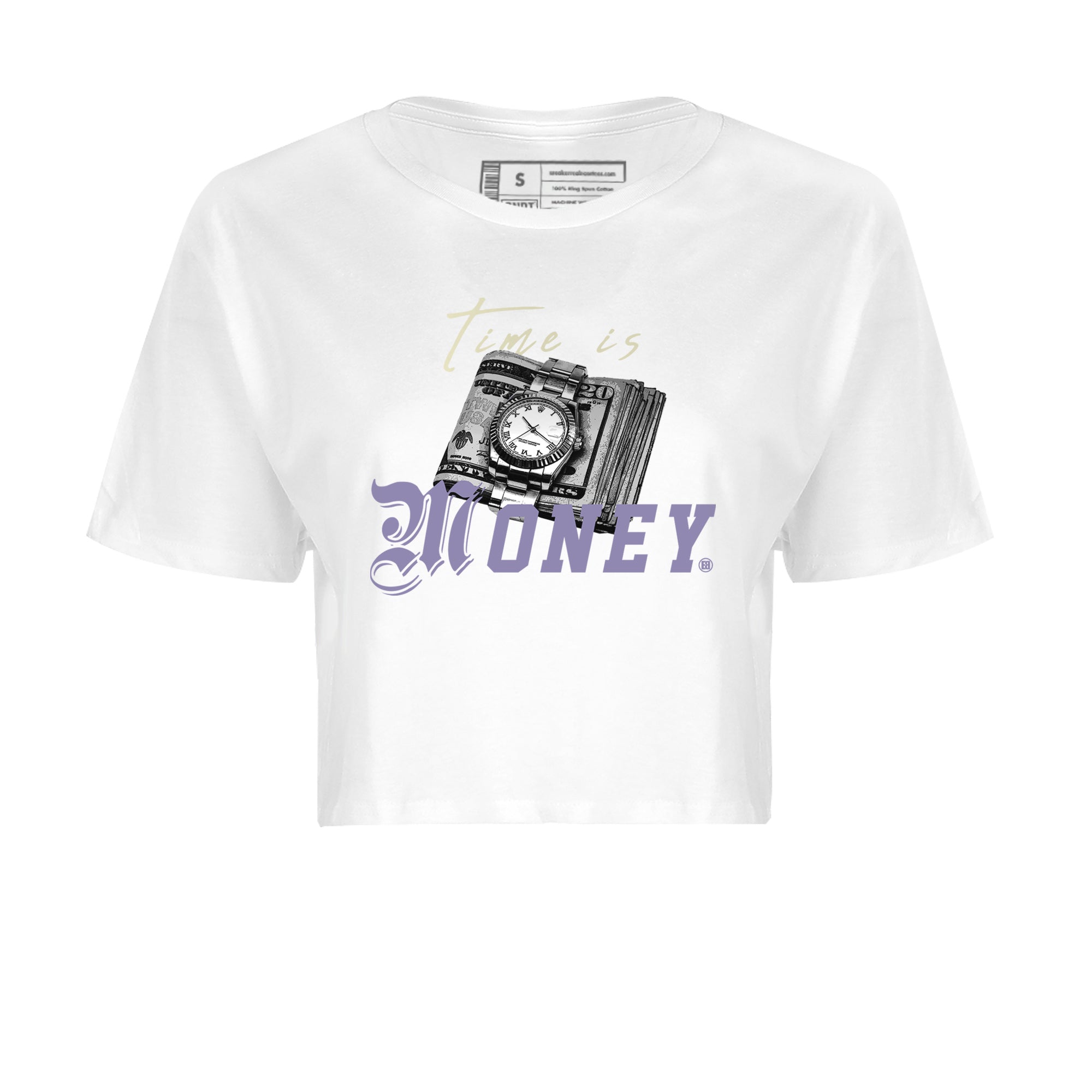 5s Indigo Haze Sneaker Match Tees Time Is Money Sneaker T-Shirt Air Jordan 5 Indigo Haze Sneaker Release Tees Women's Shirts White 2