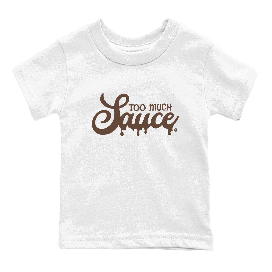 Dunk Low WMNS Cacao Wow sneaker sneaker shirt to match jordans Too Much Sauce sneaker match tees Dunk Cacao Wow Drip Gear Zone Baby Toddler White 2 T-Shirt