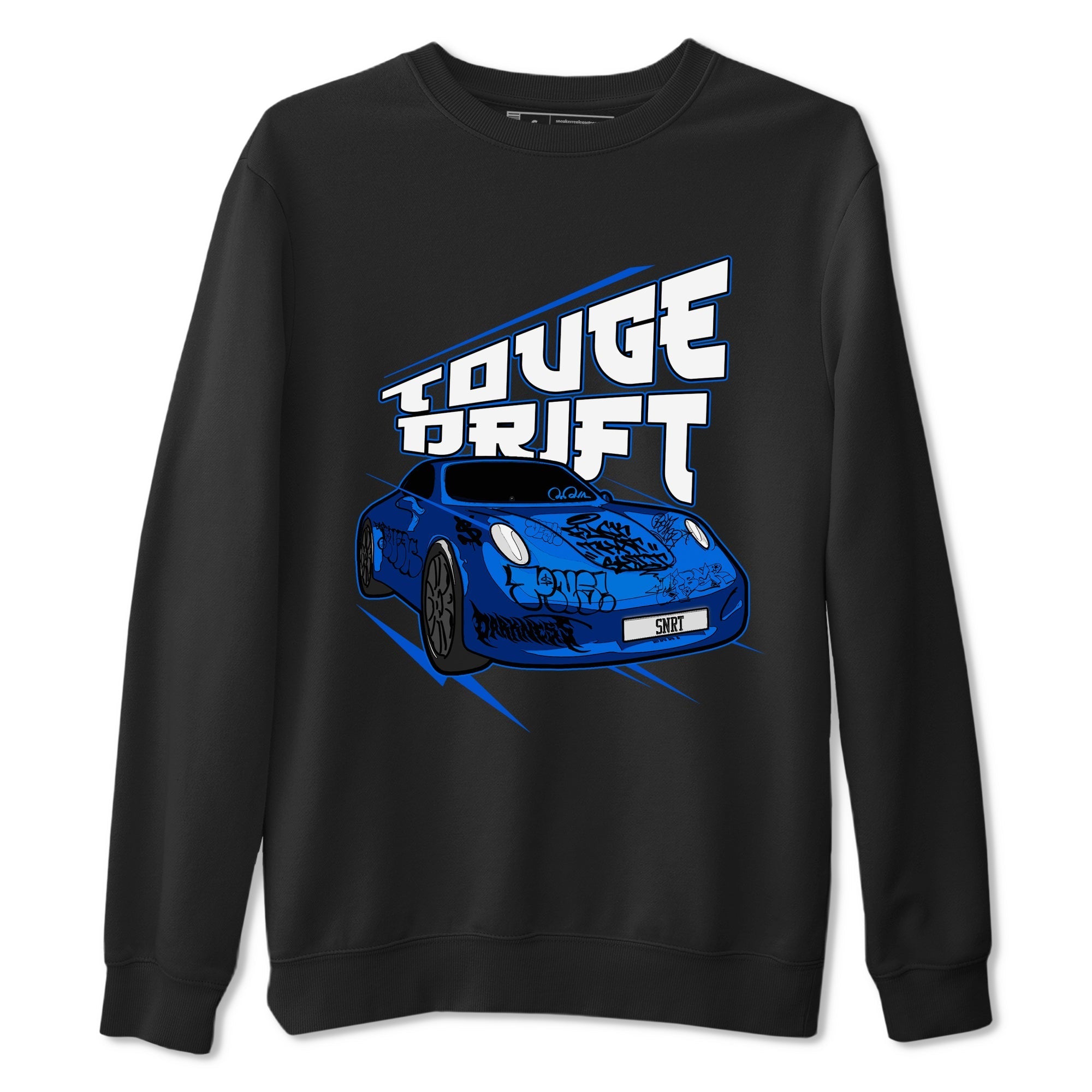 Air Jordan 1 Royal Imagined shirt to match jordans Touge Drift sneaker tees AJ1 Royal Imagined SNRT Sneaker Release Tees Unisex Black 2 T-Shirt