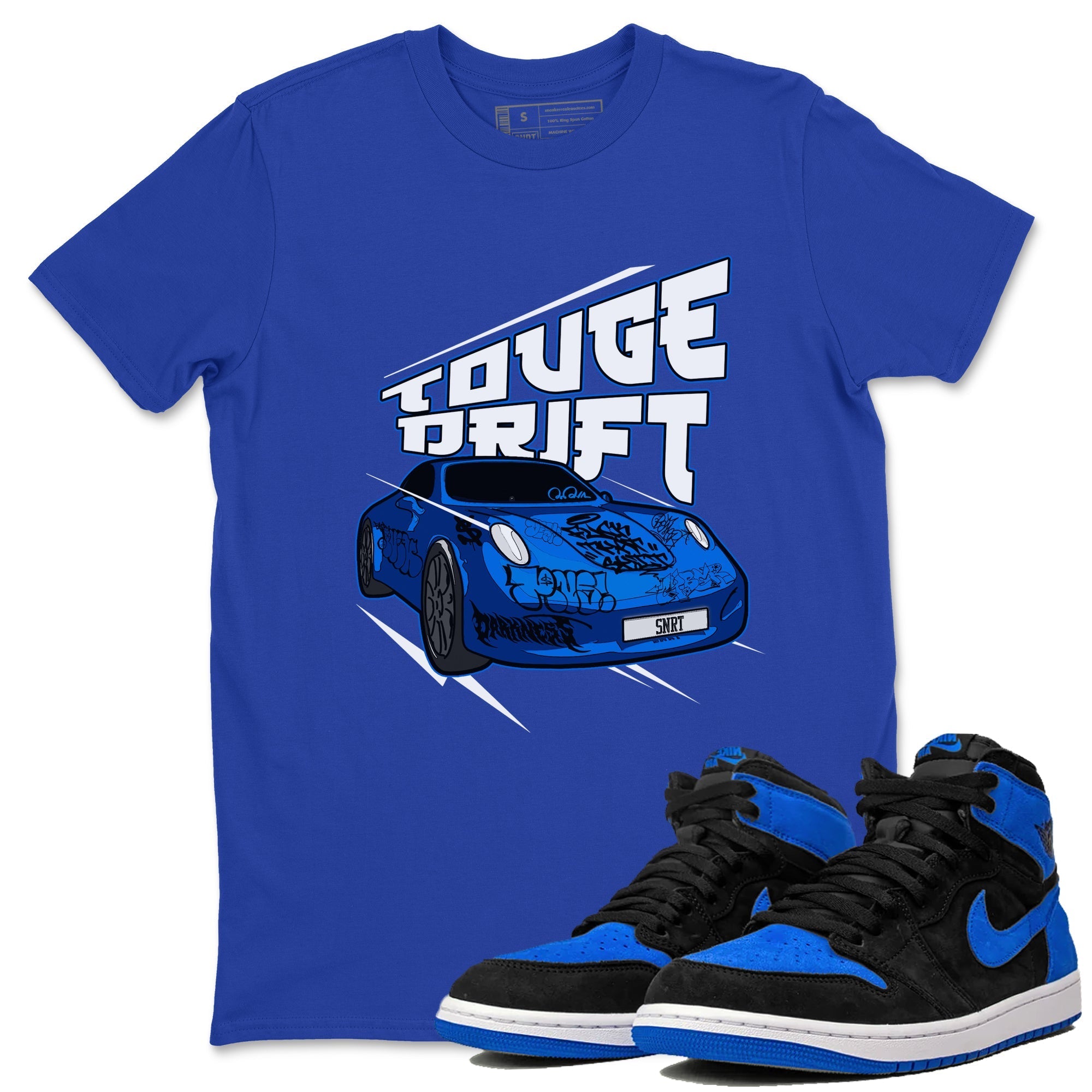 Air Jordan 1 Royal Imagined shirt to match jordans Touge Drift sneaker tees AJ1 Royal Imagined SNRT Sneaker Release Tees Unisex Royal Blue 1 T-Shirt