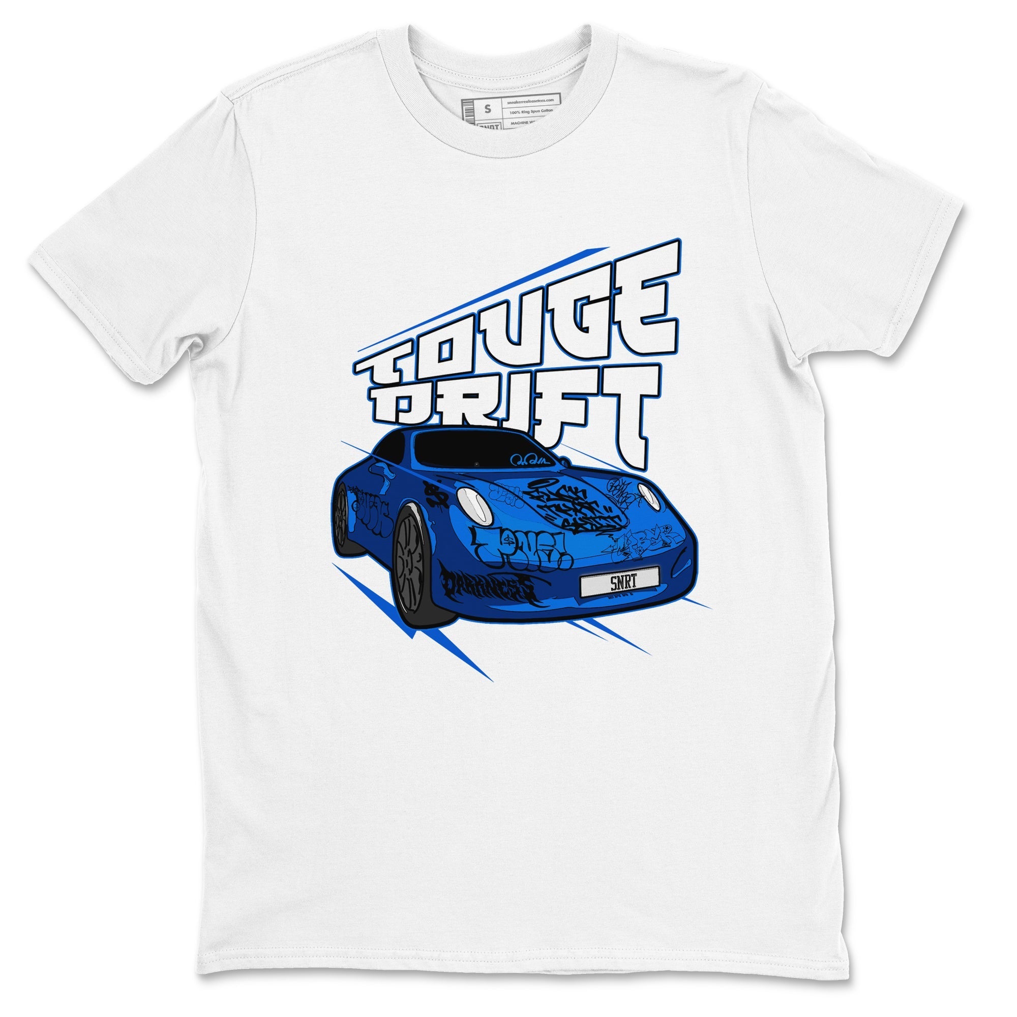 Air Jordan 1 Royal Imagined shirt to match jordans Touge Drift sneaker tees AJ1 Royal Imagined SNRT Sneaker Release Tees Unisex White 2 T-Shirt