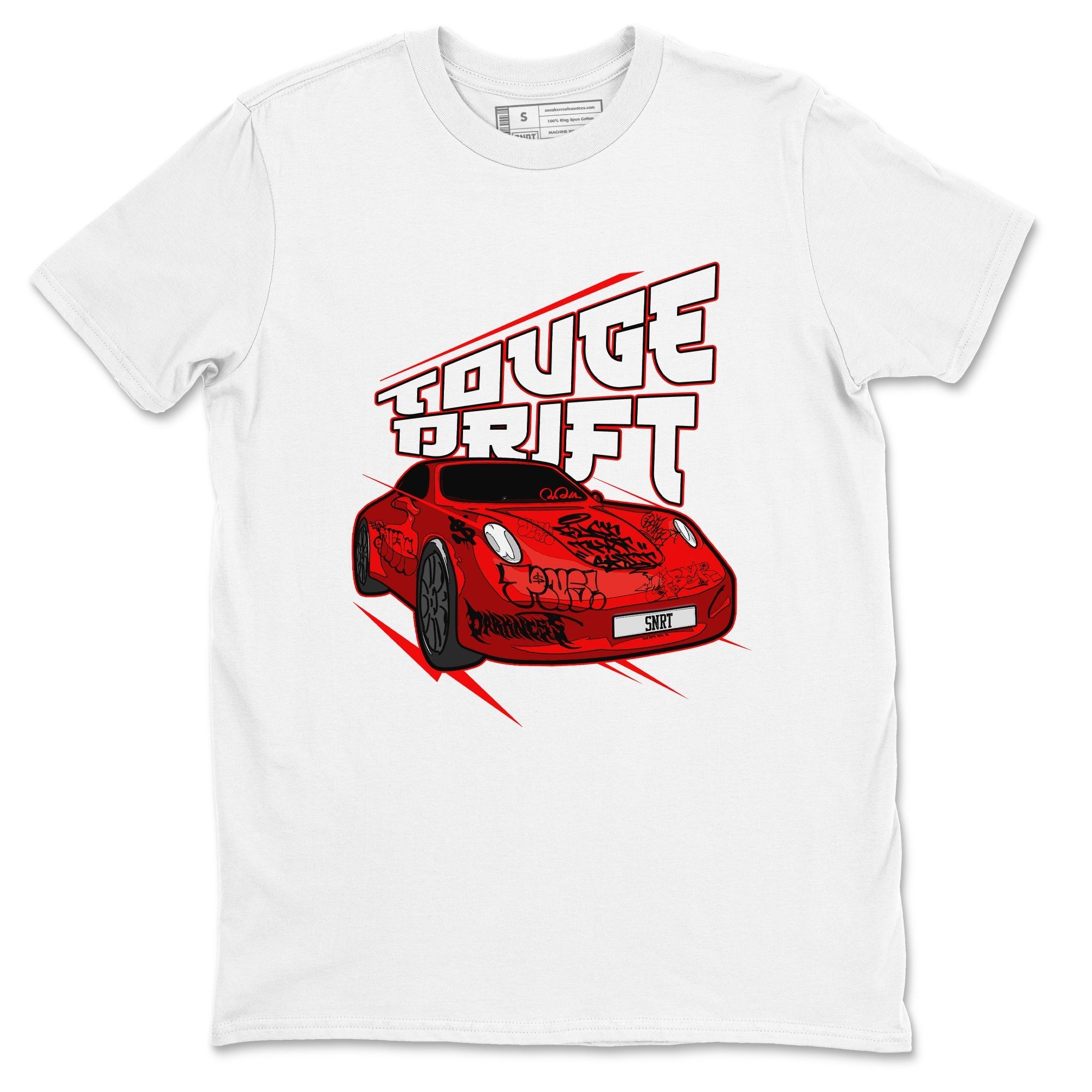 Air Jordan 12 Cherry shirt to match jordans Touge Drift sneaker tees AJ12 Cherry SNRT Sneaker Release Tees Unisex White 2 T-Shirt