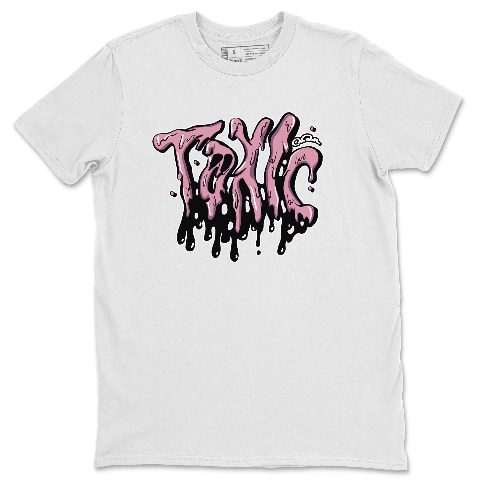 Air Jordan 1 Mauve shirt to match jordans Toxic crew neck streetwear t-shirt AJ1Mauve Drip Gear Zone Unisex White 2 Sneaker Matching Tee