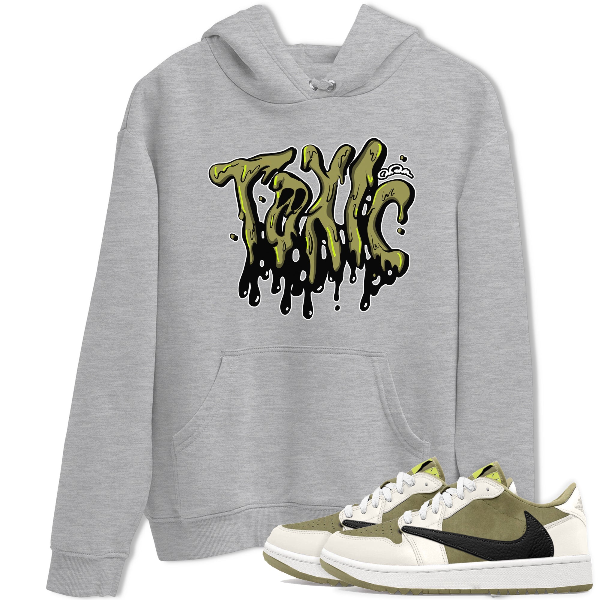 Air Jordan 1 Travis Scott Golf shirt to match jordans Toxic Streetwear Sneaker Shirt AJ1 lowTravis Scott Golf Drip Gear Zone Sneaker Matching Clothing Unisex Heather Grey 1 T-Shirt