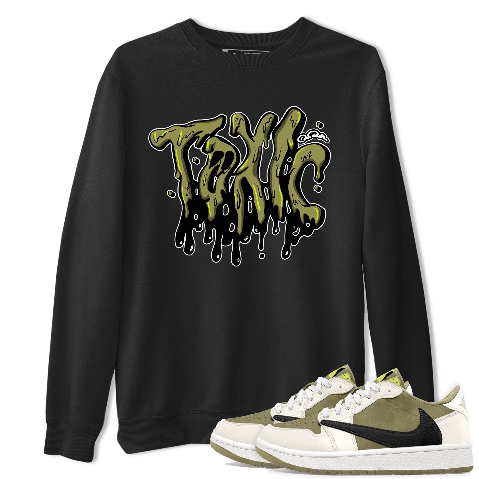 Air Jordan 1 Travis Scott Golf shirt to match jordans Toxic Streetwear Sneaker Shirt AJ1 lowTravis Scott Golf Drip Gear Zone Sneaker Matching Clothing Unisex Black 1 T-Shirt