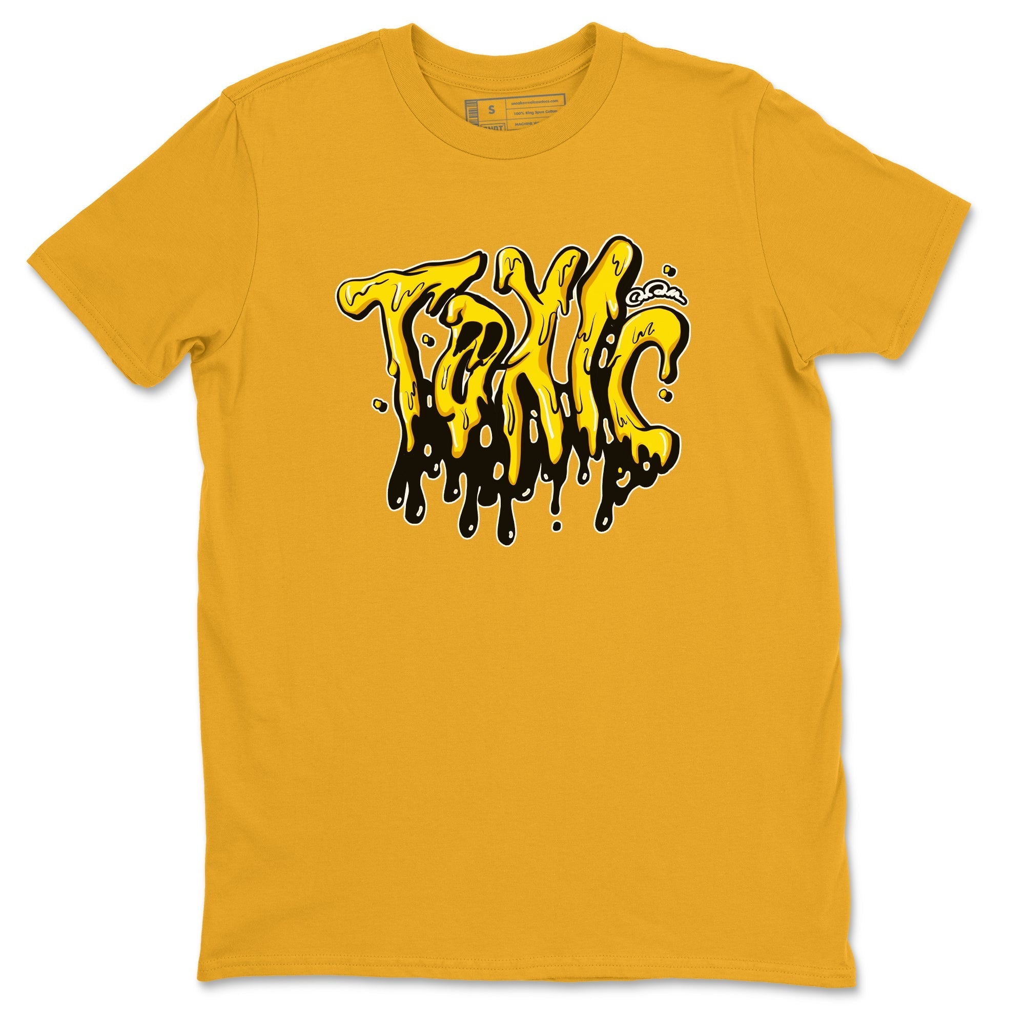 1s Yellow Ochre shirt to match jordans Toxic sneaker tees streetwear brand Air Jordan 1 Yellow Ochre Drip Gear Zone Brand unisex cotton Gold 2 crew neck shirt