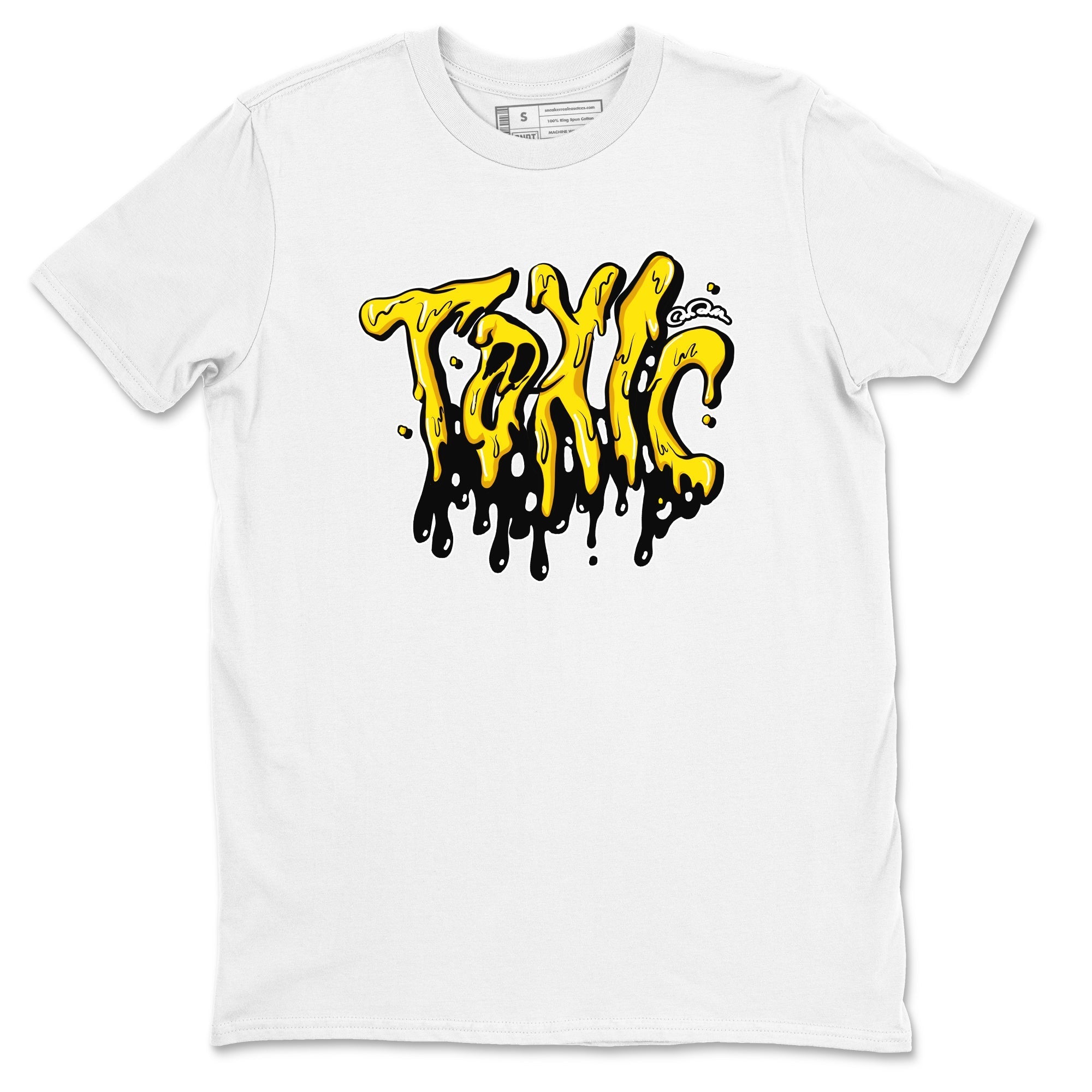 1s Yellow Ochre shirt to match jordans Toxic sneaker tees streetwear brand Air Jordan 1 Yellow Ochre Drip Gear Zone Brand unisex cotton White 2 crew neck shirt