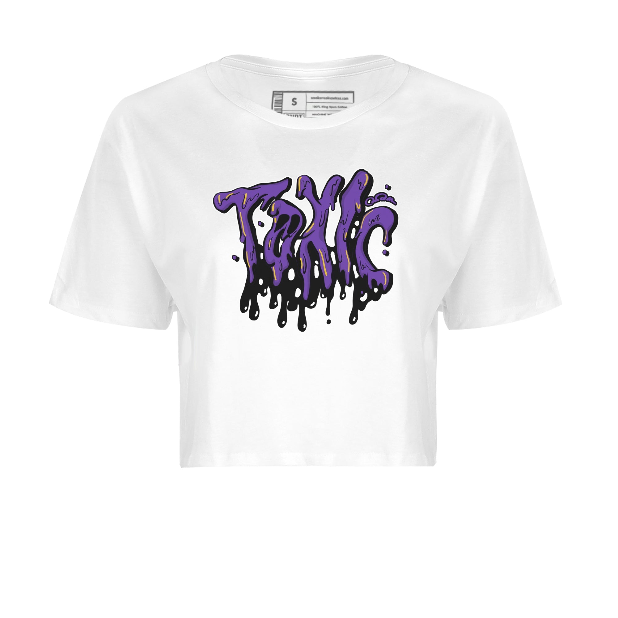 Air Jordan 12 Field Purple Sneaker Match Tees Toxic Streetwear Sneaker Shirt AJJordan 12 Lakers Sneaker Release Tees Women's Shirts White 2