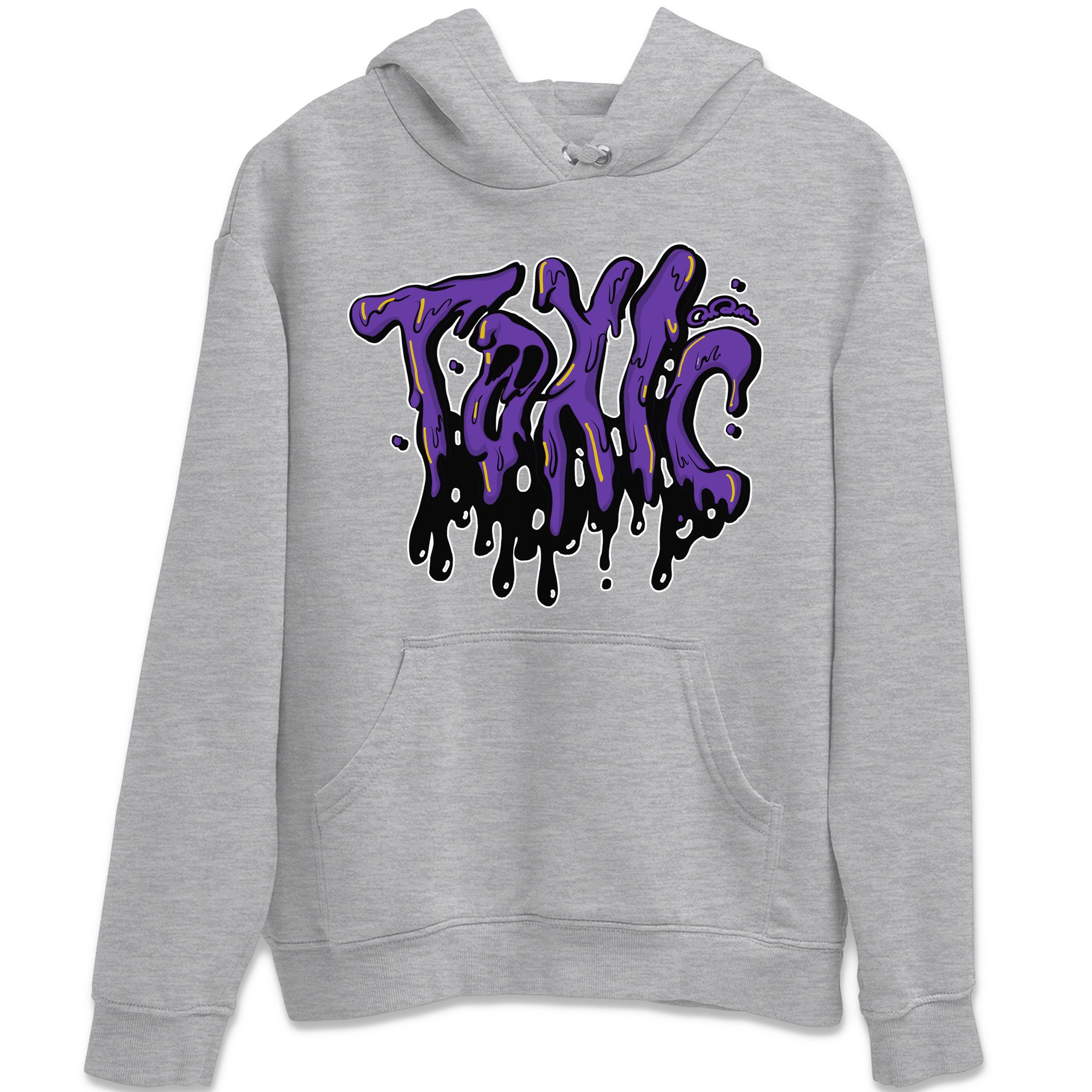 Air Jordan 12 Field Purple Sneaker Match Tees Toxic Streetwear Sneaker Shirt AJJordan 12 Lakers Sneaker Release Tees Unisex Shirts Heather Grey 2