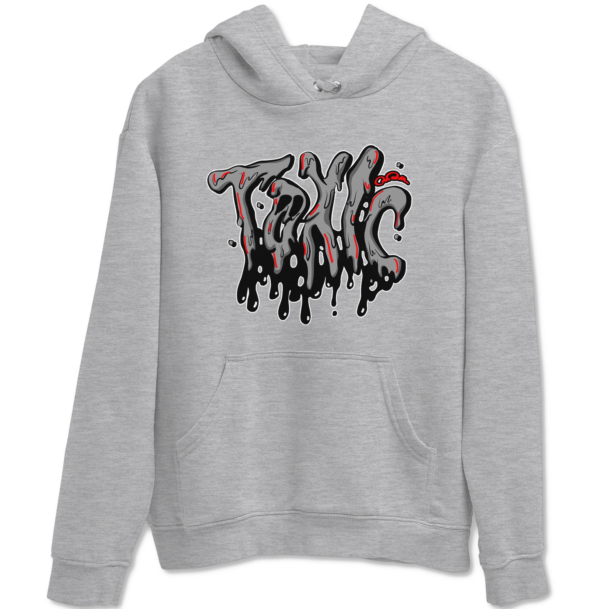 Air Jordan 4 Bred Reimagined shirt to match jordans Toxic sneaker tees AJ4 Bred Reimagined Drip Gear Zone unisex cotton Heather Grey 2 crew neck shirt
