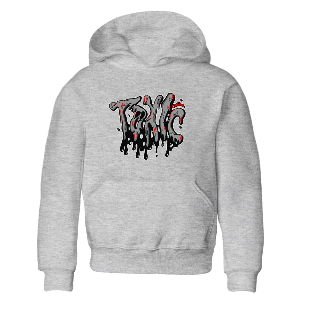 Air Jordan 4 Bred Reimagined shirt to match jordans Toxic sneaker tees AJ4 Bred Reimagined Drip Gear Zone baby toddler Heather Grey 2 cotton Shirt
