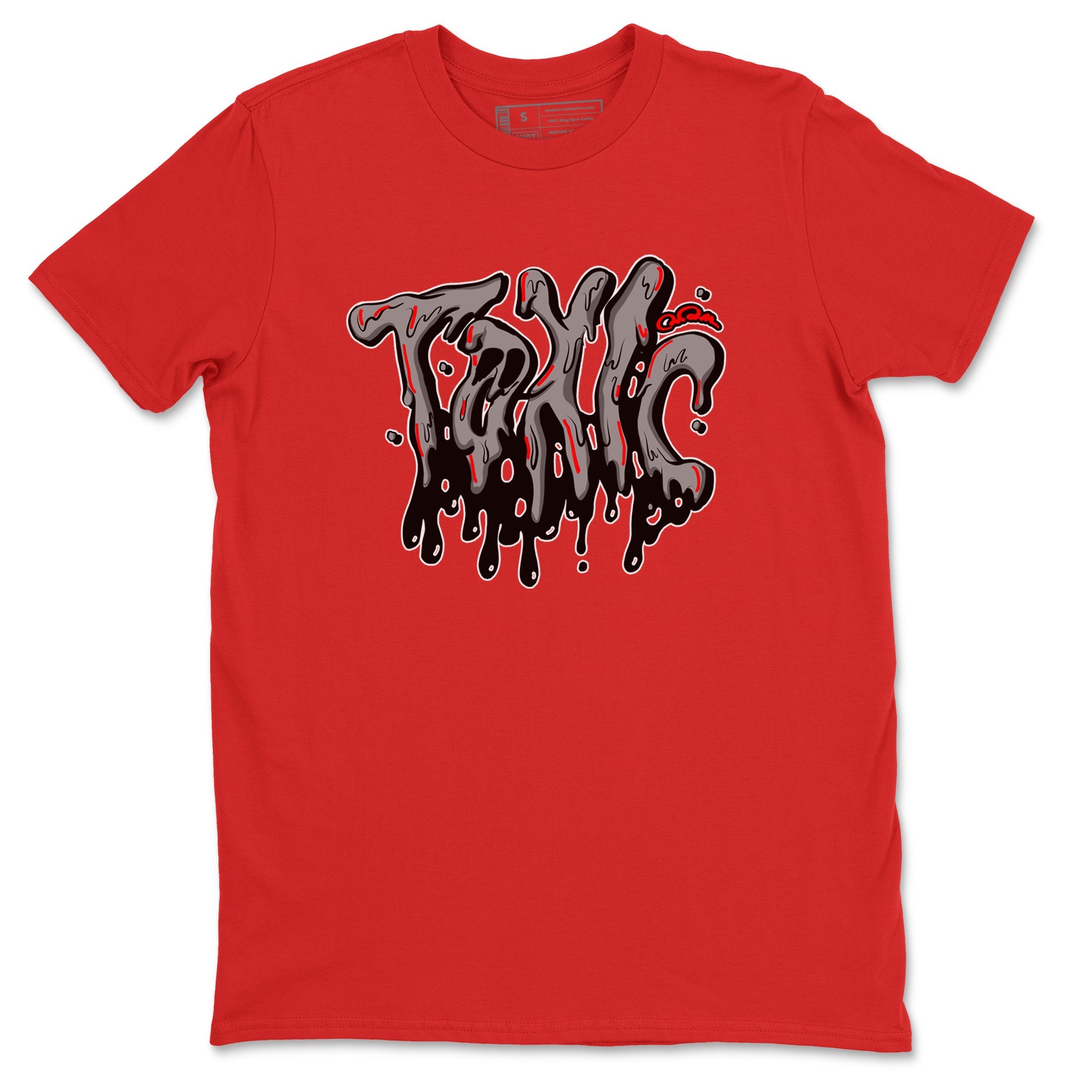 Air Jordan 4 Bred Reimagined shirt to match jordans Toxic sneaker tees AJ4 Bred Reimagined Drip Gear Zone unisex cotton Red 2 crew neck shirt