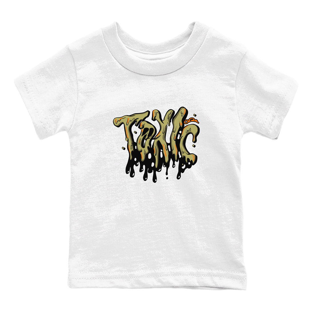 Air Jordan 5 Olive shirt to match jordans Toxic sneaker tees AJ5 Olive Drip Gear Zone baby toddler White 2 cotton Shirt