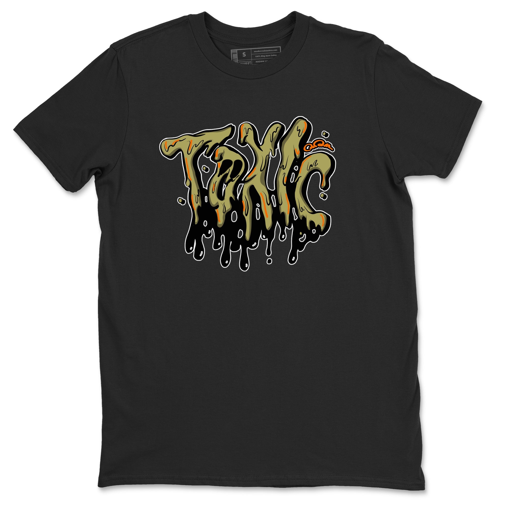 Air Jordan 5 Olive shirt to match jordans Toxic sneaker tees AJ5 Olive Drip Gear Zone unisex cotton Black 2 crew neck shirt