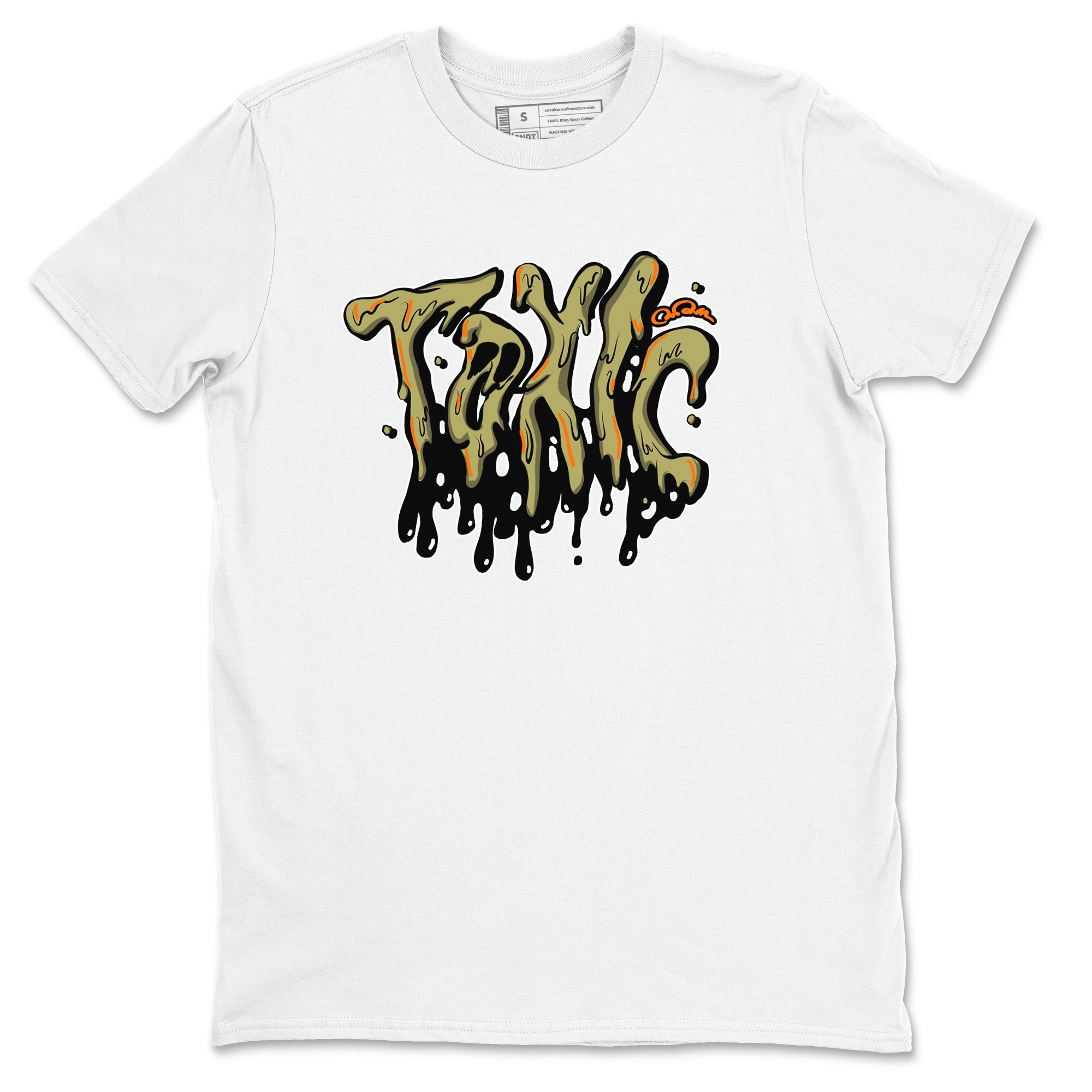 Air Jordan 5 Olive shirt to match jordans Toxic sneaker tees AJ5 Olive Drip Gear Zone unisex cotton White 2 crew neck shirt