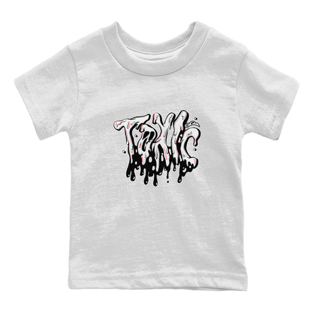 Air Jordan 7 Infrared Sneaker Match Tees Toxic Streetwear Sneaker Shirt AJ7 Infrared Sneaker Release Tees Kids Shirts White 2