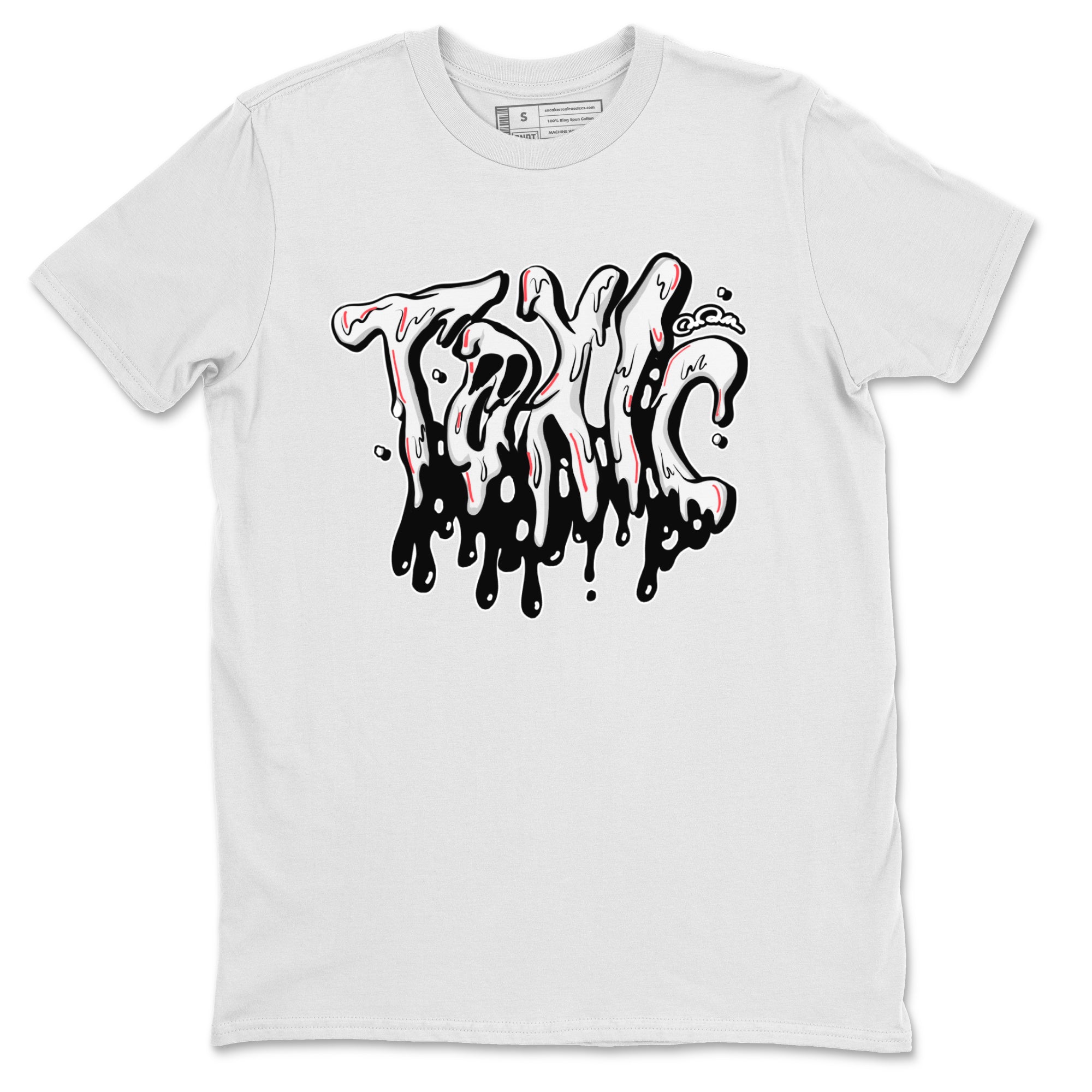 Air Jordan 7 Infrared Sneaker Match Tees Toxic Streetwear Sneaker Shirt AJ7 Infrared Sneaker Release Tees Unisex Shirts White 2