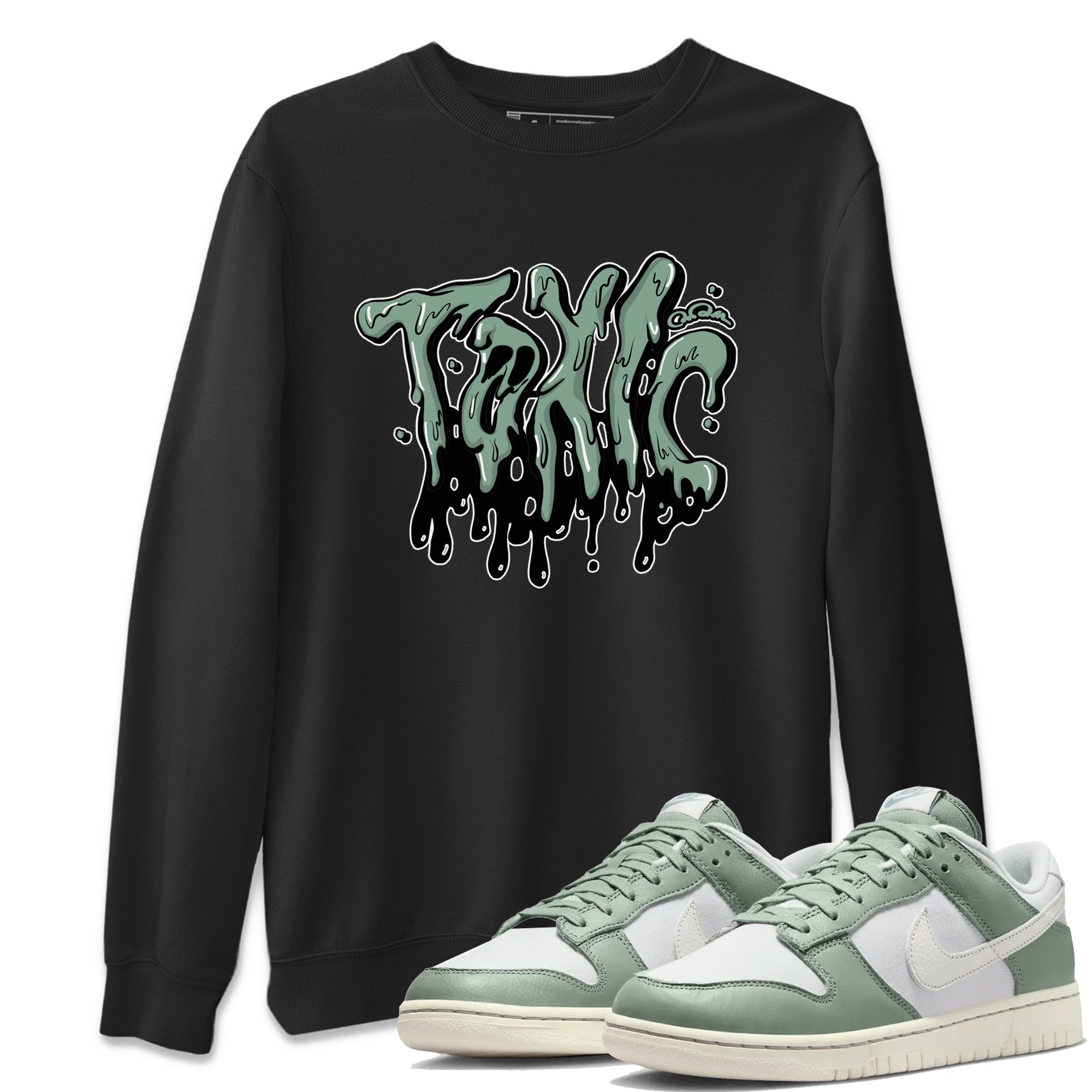 Dunk Mica Green Sneaker Match Tees Toxic Streetwear Sneaker Shirt Dunk Low Mica Green Sneaker Release Tees Unisex Shirts Black 1