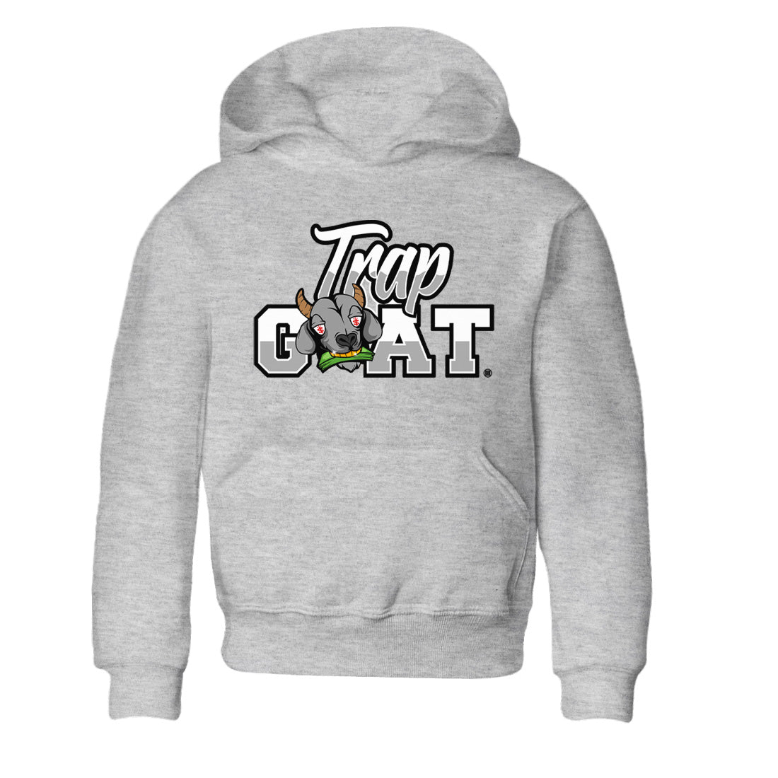 Air Jordan 13 Black Flint Sneaker Match Tees Trap Goat Streetwear Sneaker Shirt Air Jordan 13 Black Flint Sneaker Release Tees Kids Shirts Heather Grey 2