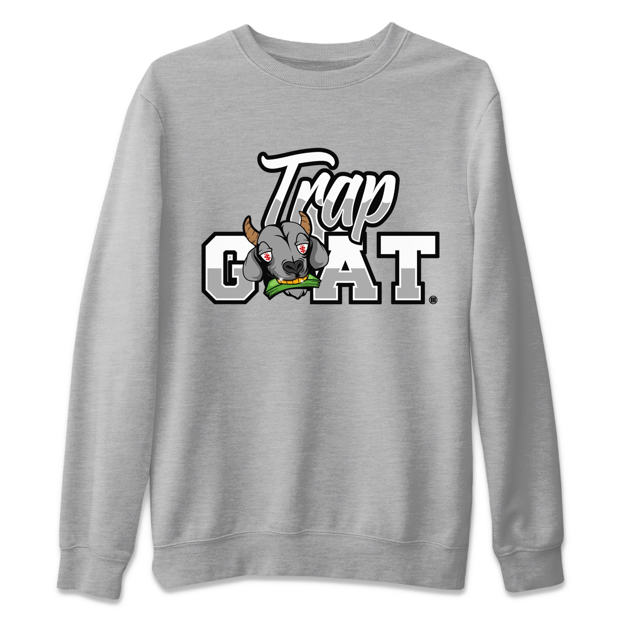 Air Jordan 13 Black Flint Sneaker Match Tees Trap Goat Streetwear Sneaker Shirt Air Jordan 13 Black Flint Sneaker Release Tees Unisex Shirts Heather Grey 2