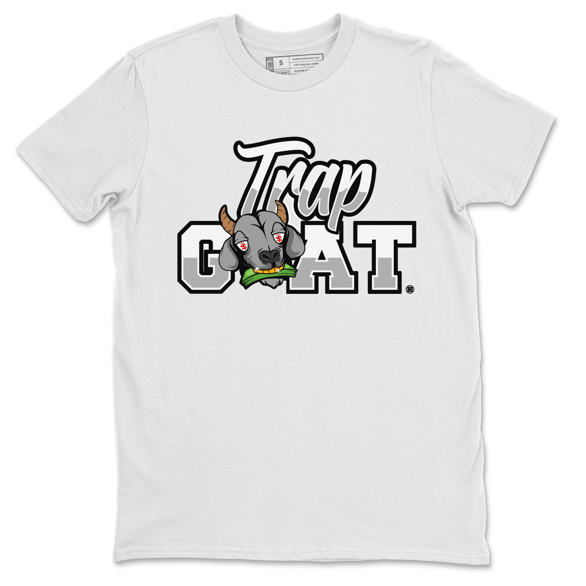 Air Jordan 13 Black Flint Sneaker Match Tees Trap Goat Streetwear Sneaker Shirt Air Jordan 13 Black Flint Sneaker Release Tees Unisex Shirts White 2