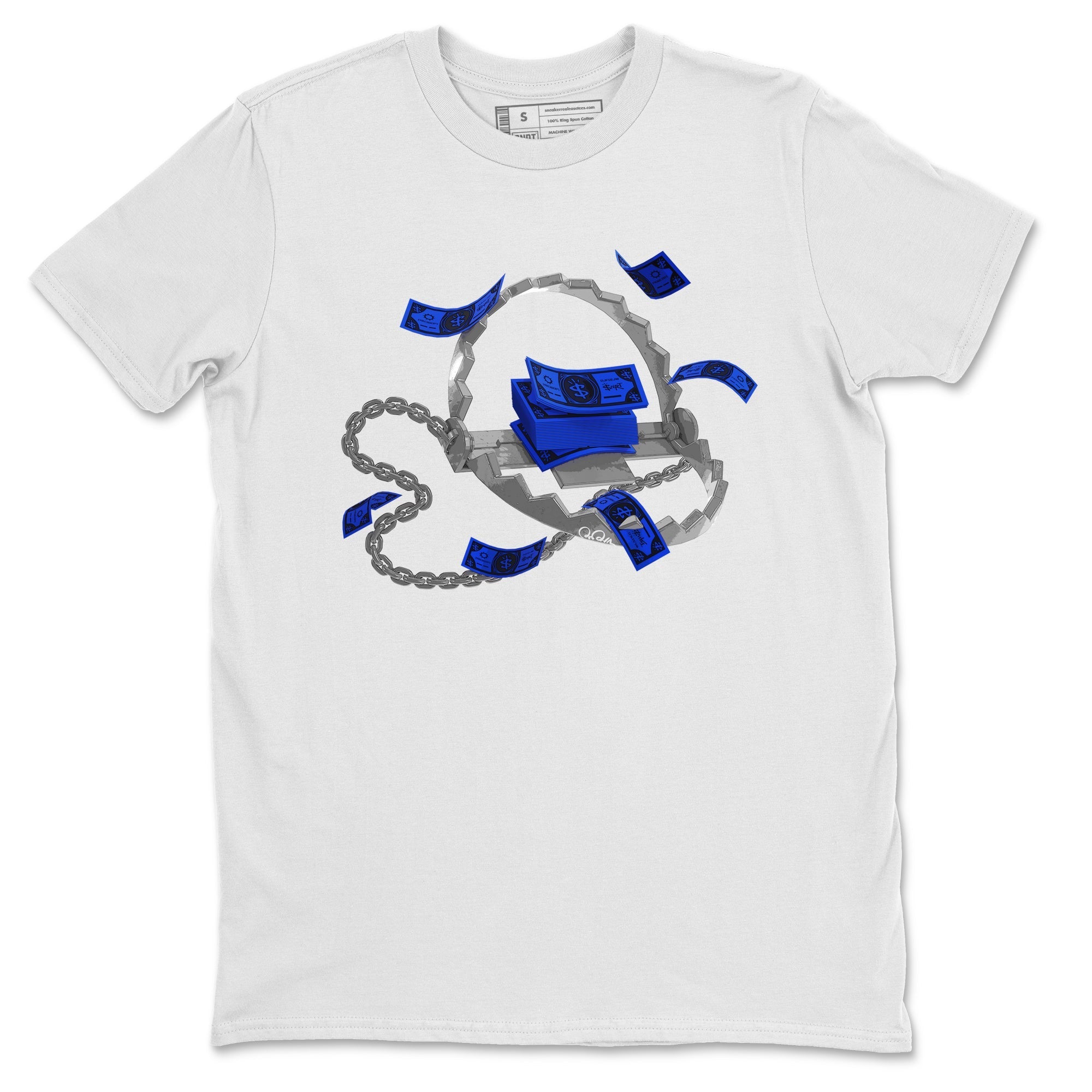 Air Jordan 14 Laney Sneaker Match Tees Trap Money Streetwear Sneaker Shirt AJ14 Laney Sneaker Release Tees Unisex Shirts White 2