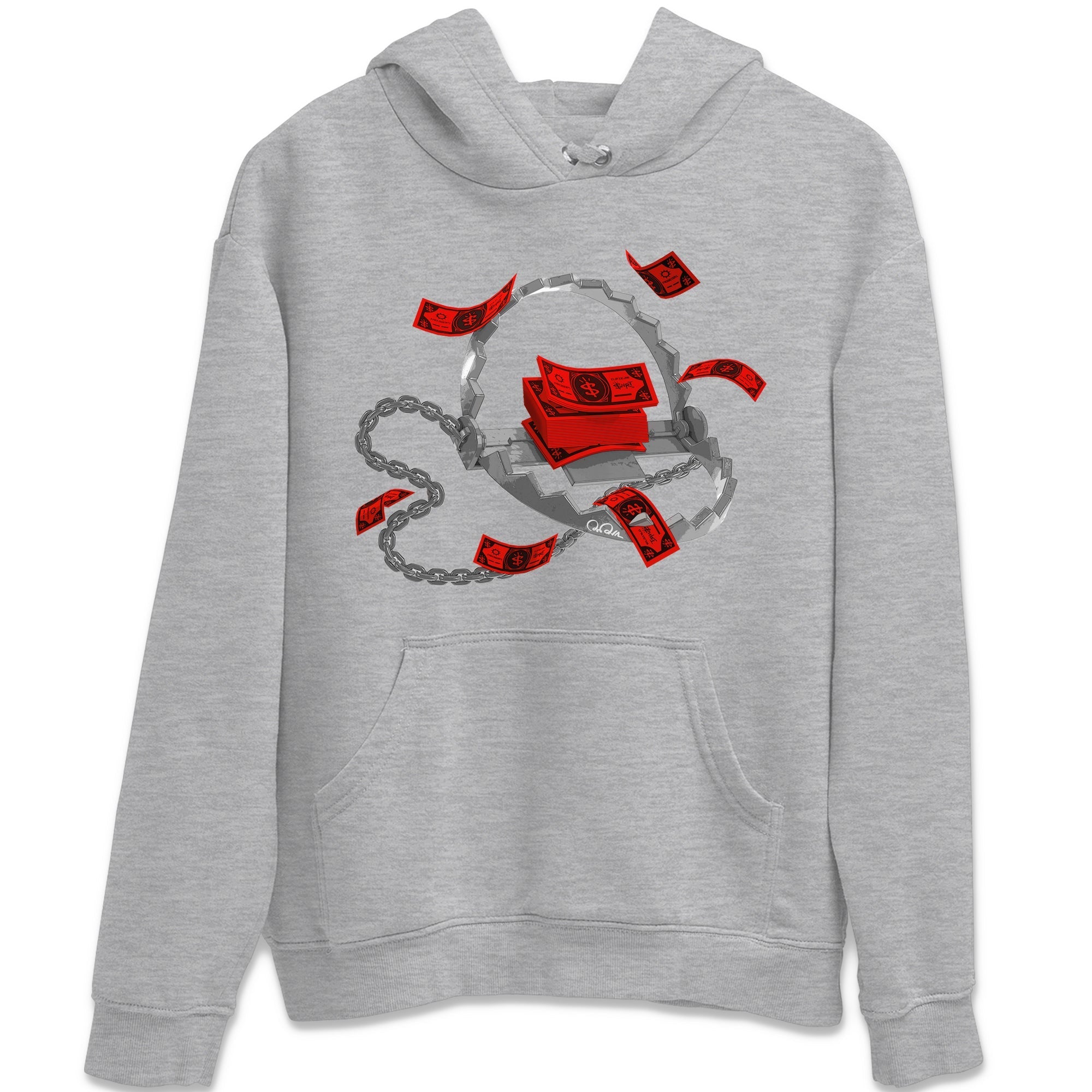 Air Jordan 6 Toro Bravo Sneaker Match Tees Trap Money Streetwear Sneaker Shirt AJ6 Toro Bravo Sneaker Release Tees Unisex Shirts Heather Grey 2