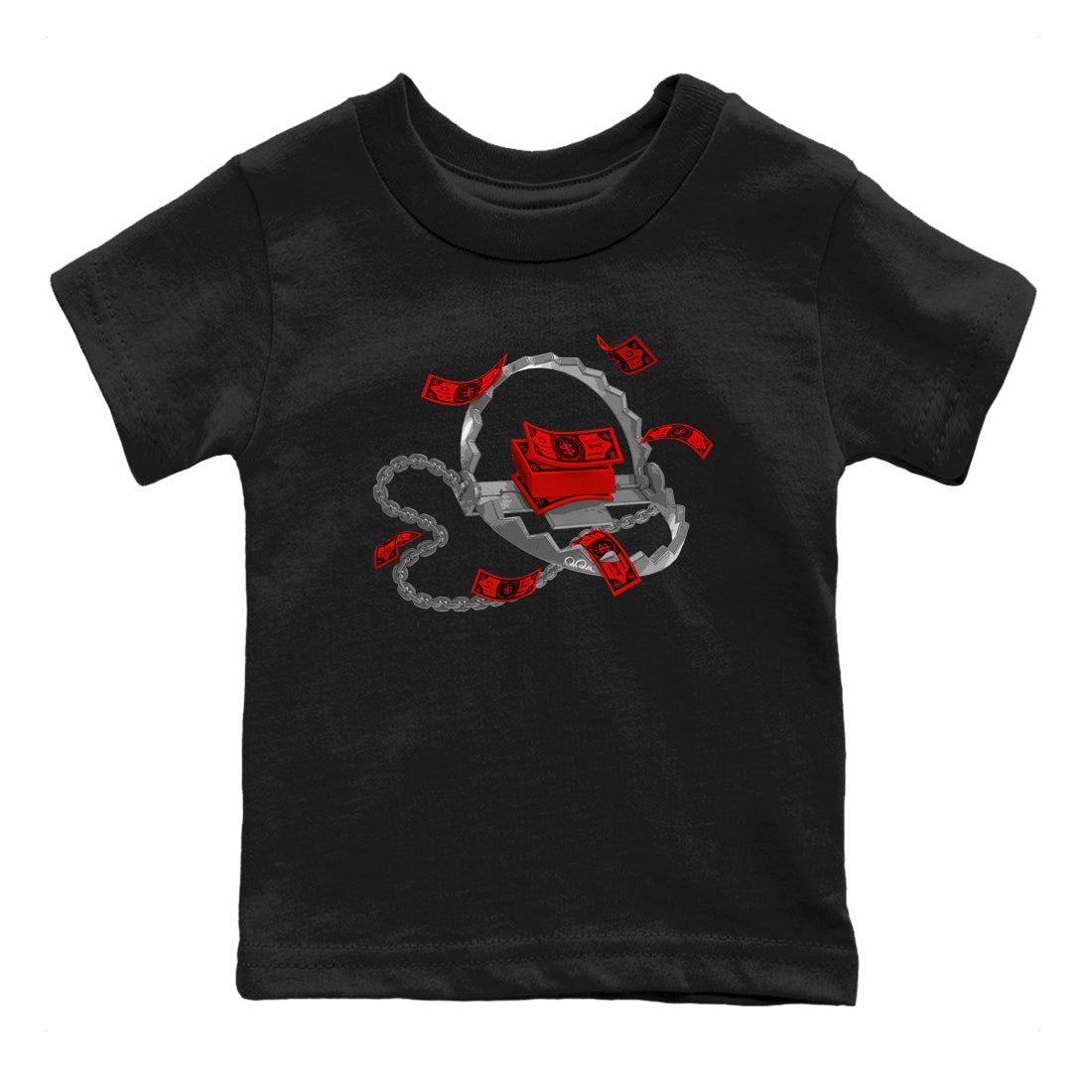 Air Jordan 6 Toro Bravo Sneaker Match Tees Trap Money Streetwear Sneaker Shirt AJ6 Toro Bravo Sneaker Release Tees Kids Shirts Black 2