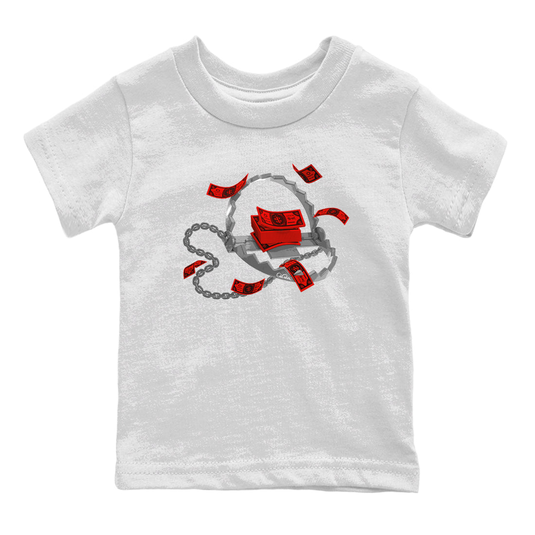 Air Jordan 6 Toro Bravo Sneaker Match Tees Trap Money Streetwear Sneaker Shirt AJ6 Toro Bravo Sneaker Release Tees Kids Shirts White 2