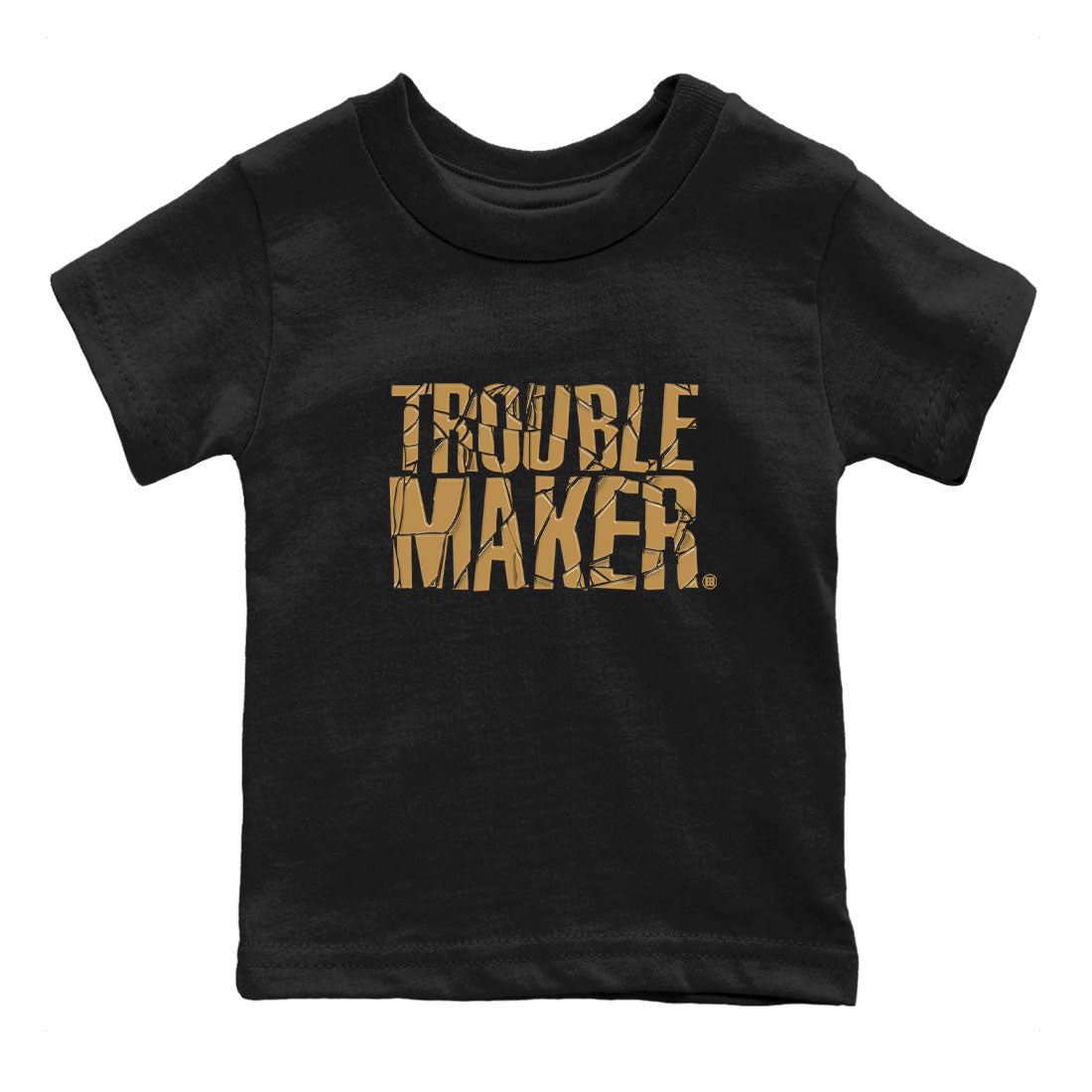 13s Wheat shirt to match jordans Trouble Maker sneaker release tees Air Jordan 13 Wheat Drip Gear Zone Baby Toddler Black 2 T-Shirt