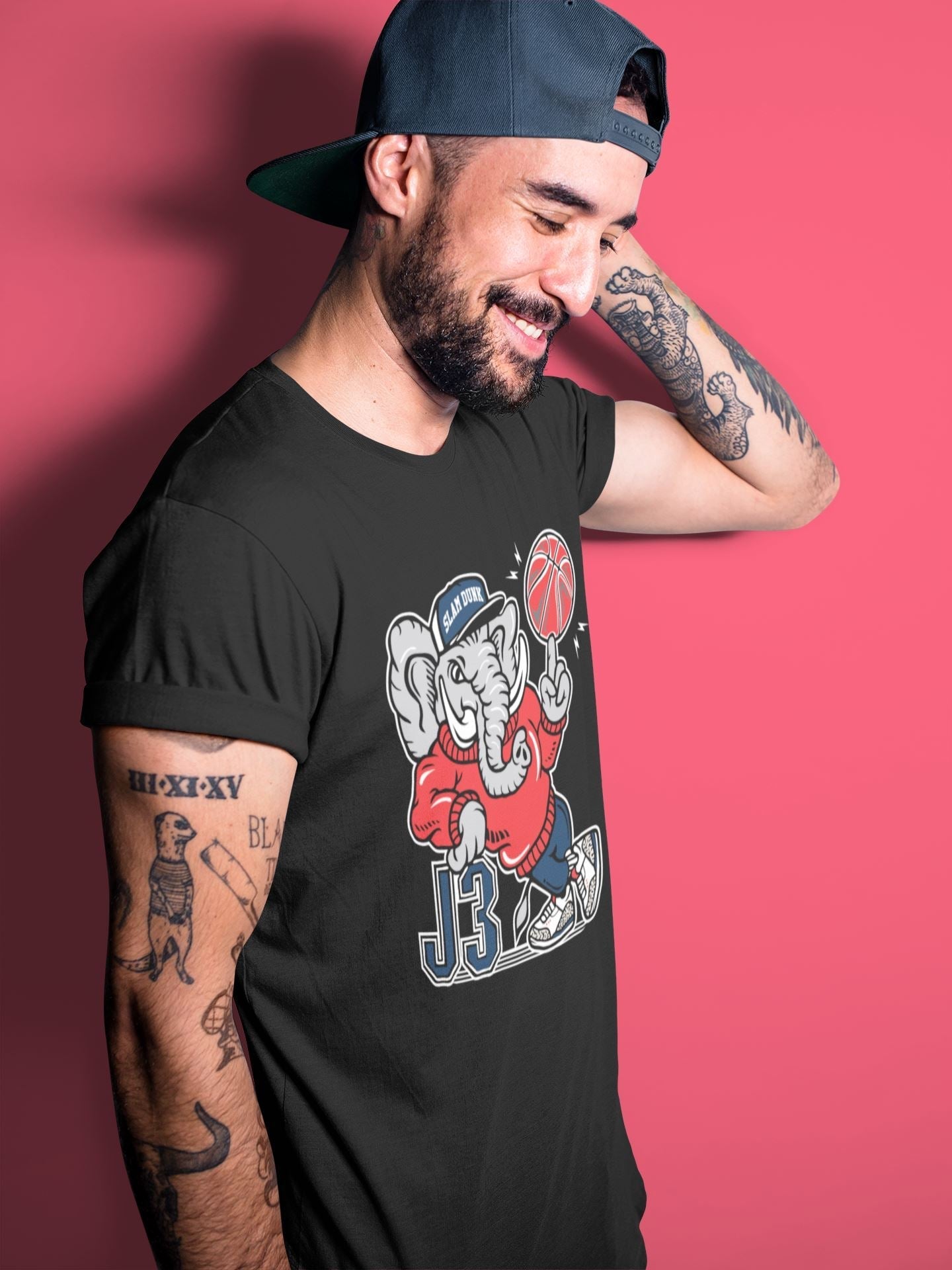 Jordan 3 True Blue Shirt To Match Jordans AJ3 Elephant Sneaker Tees Jordan 3 True Blue Drip Gear Zone Sneaker Matching Clothing Unisex Shirts