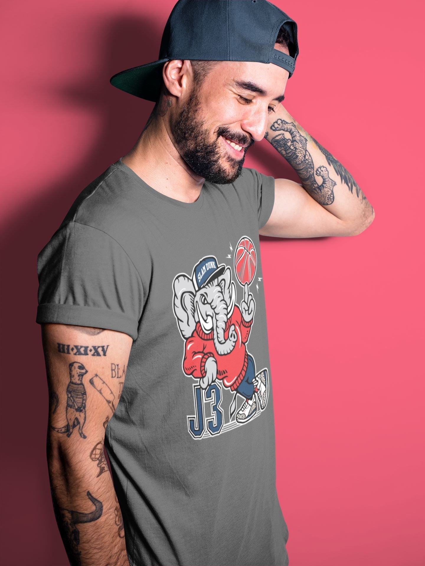 Jordan 3 True Blue Shirt To Match Jordans AJ3 Elephant Sneaker Tees Jordan 3 True Blue Drip Gear Zone Sneaker Matching Clothing Unisex Shirts