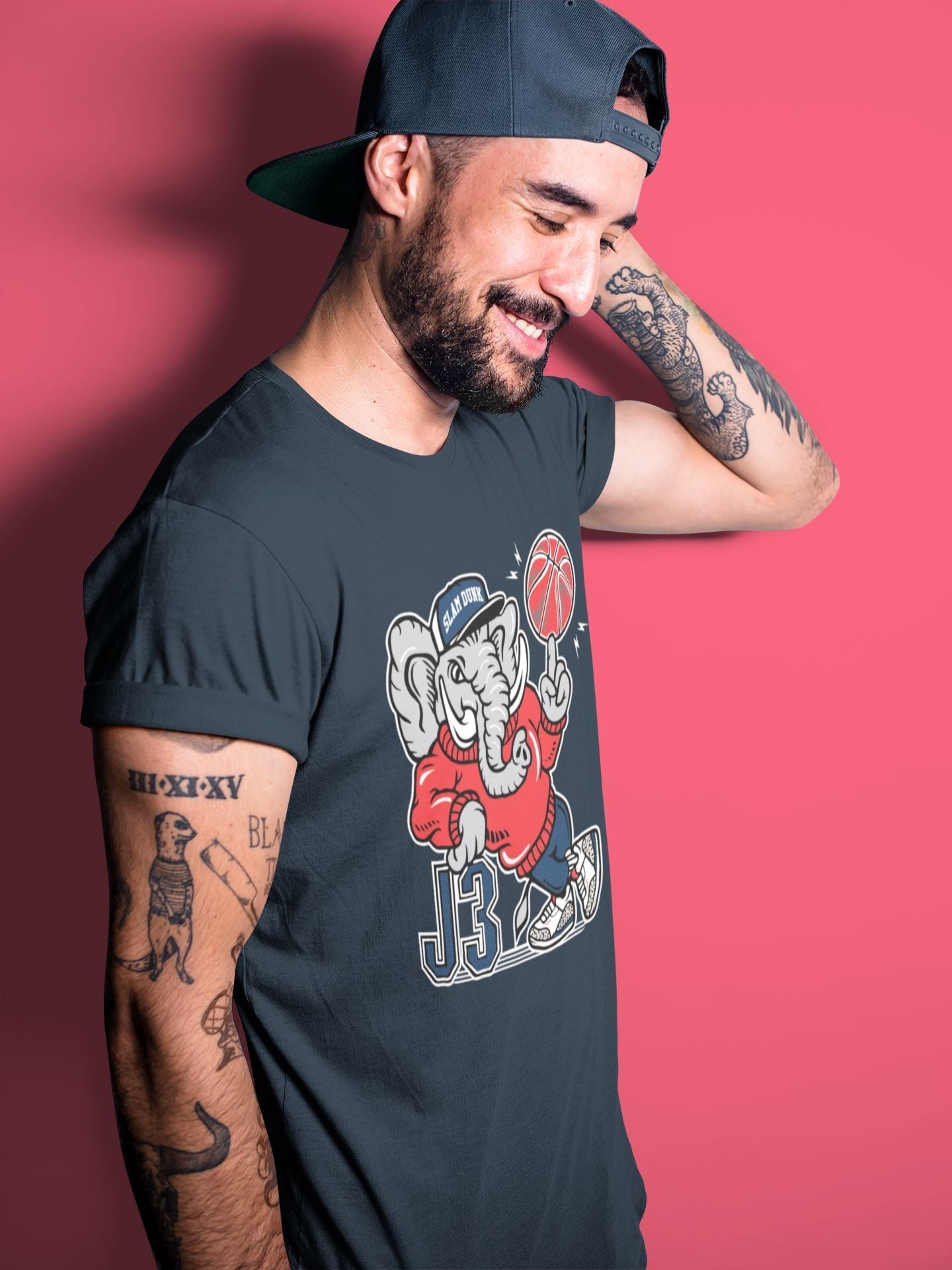 Jordan 3 True Blue Shirt To Match Jordans AJ3 Elephant Sneaker Tees Jordan 3 True Blue Drip Gear Zone Sneaker Matching Clothing Unisex Shirts